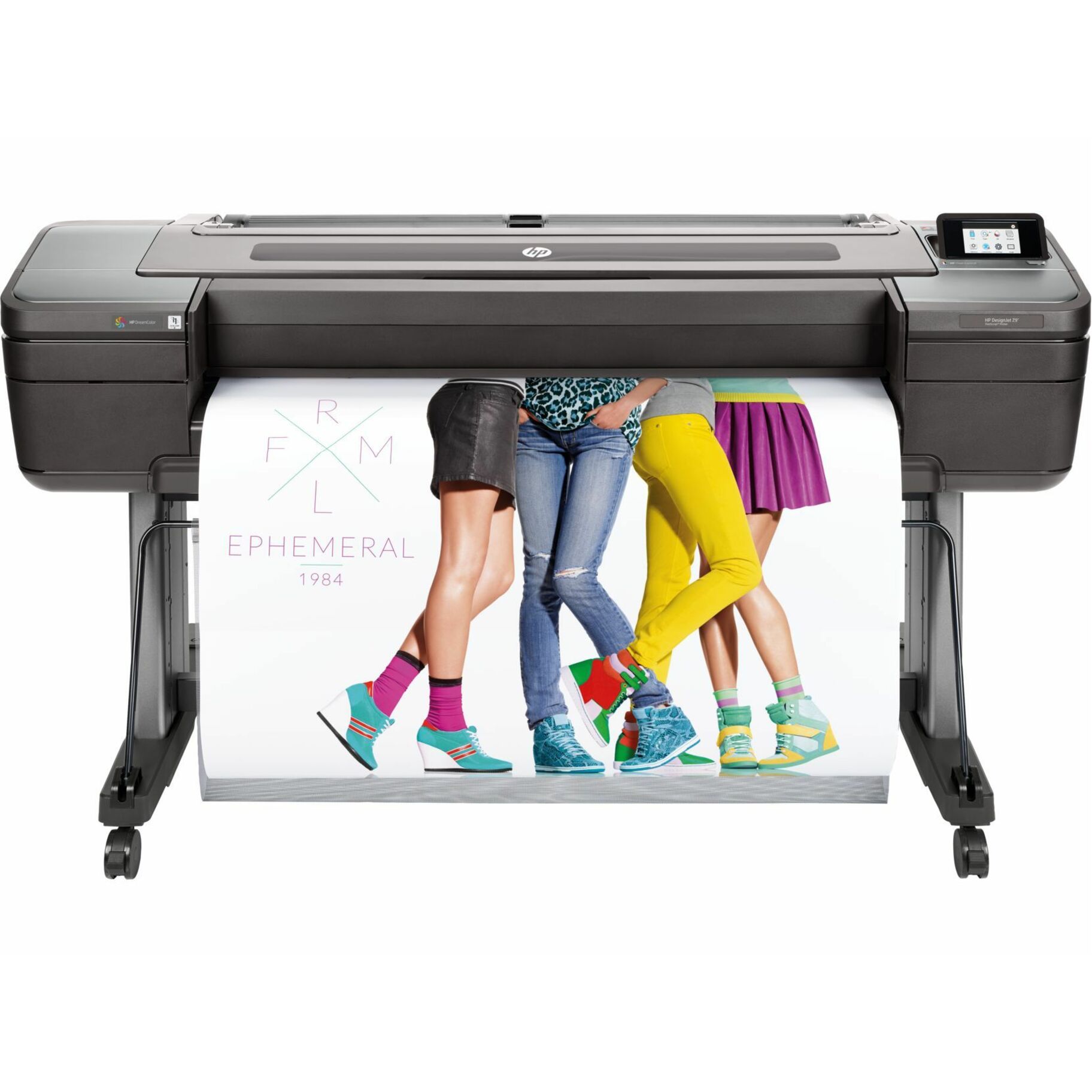 HP Designjet Z9+ PostScript Inkjet Large Format Printer - 44" Print Width - Color - 9 Color(s) - 795.5 ft²/h Color Speed - 2400 x 1200 dpi - USB - Ethernet - Roll Paper, Cut Sheet, Photo Paper, Fine Art Paper, Adhesive Paper, Banner, Bond Paper, Coated Paper, Backlit - Floor Standing Supported