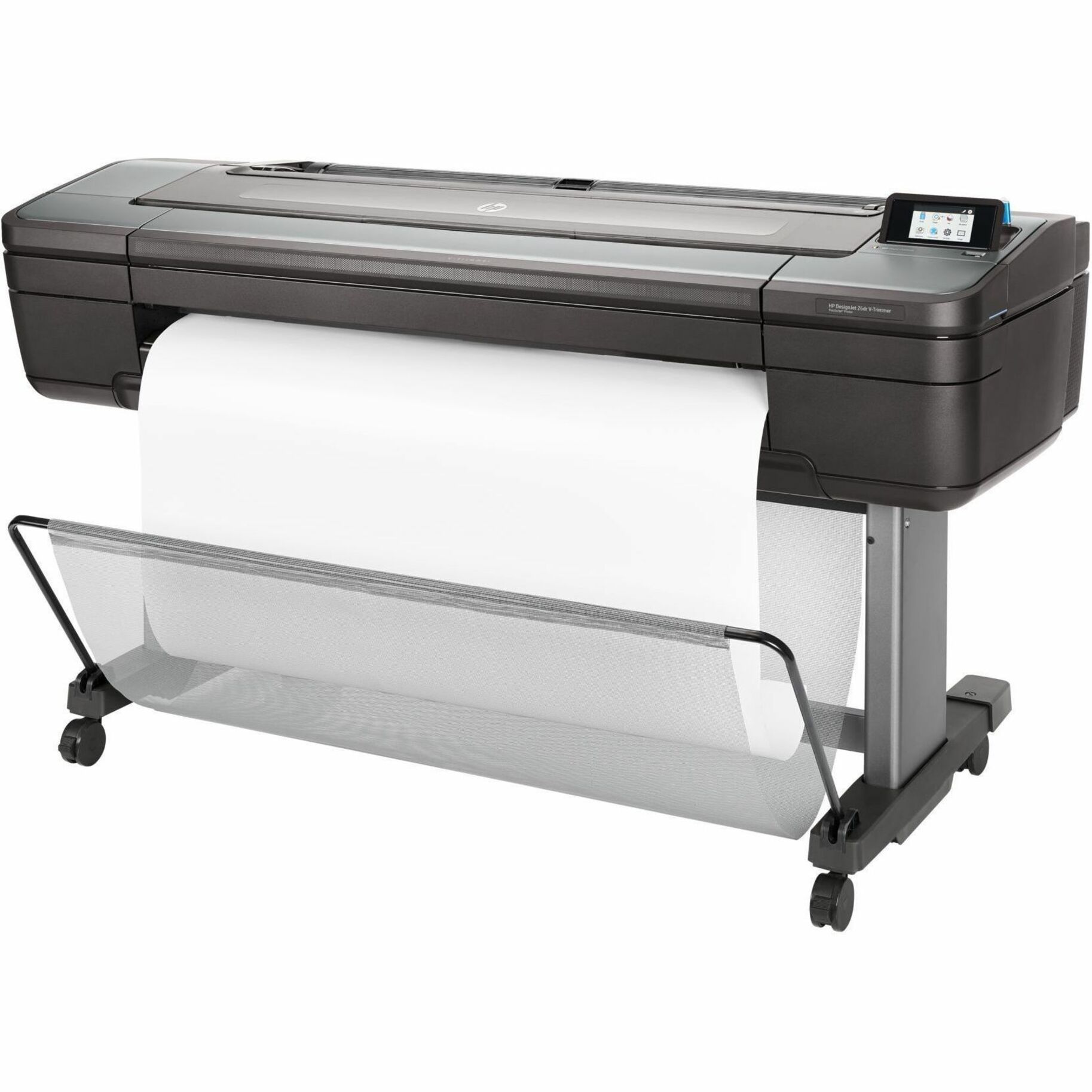HP Designjet Z6dr PostScript Inkjet Large Format Printer - 44" Print Width - Color - TAA Compliant - 916 ft²/h Color Speed - 2400 x 1200 dpi - 128 MB - USB - Ethernet - Roll Paper - Floor Standing Supported — alternate image2