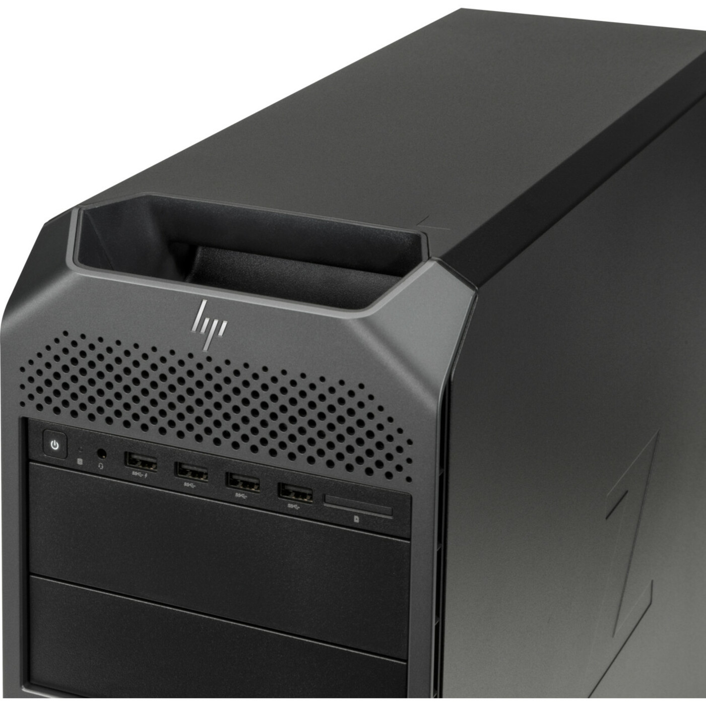 HP Z4 G4 Workstation - 1 Xeon W-2125 - 32 GB - 512 GB SSD - Mini-tower - Black - Windows 10 Pro - Serial ATA/600 Controller - 0, 1, 10 RAID Levels - Gigabit Ethernet — alternate image1