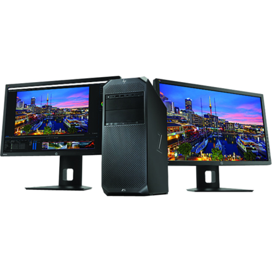 HP Z6 G4 Workstation - Xeon Silver 4108 - 32 GB - 1 TB SSD - Tower - Black - Windows 10 Pro 64-bit - Serial ATA/600 Controller - 0, 1, 5, 10 RAID Levels - Intel Optane Memory Ready - Gigabit Ethernet — alternate image1