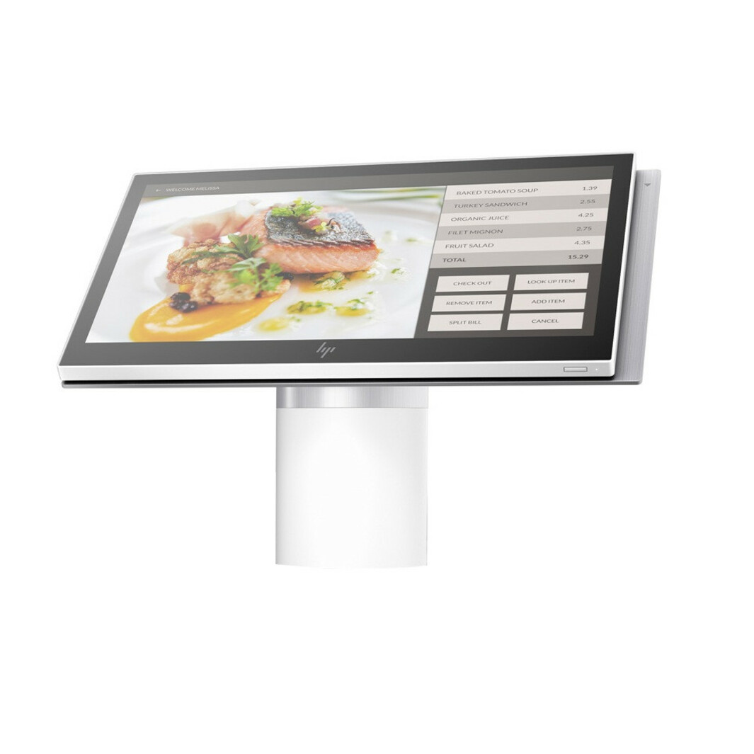 HP ElitePOS 10TW LCD Touchscreen Monitor - 16:10 - 25 ms - 10.1" Viewable - Projected Capacitive - Multi-touch Screen - 1280 x 800 - WXGA - 16.1 Million Colors - 500 Nit - LED Backlight - USB Type-C - Ceramic White - 3 Year