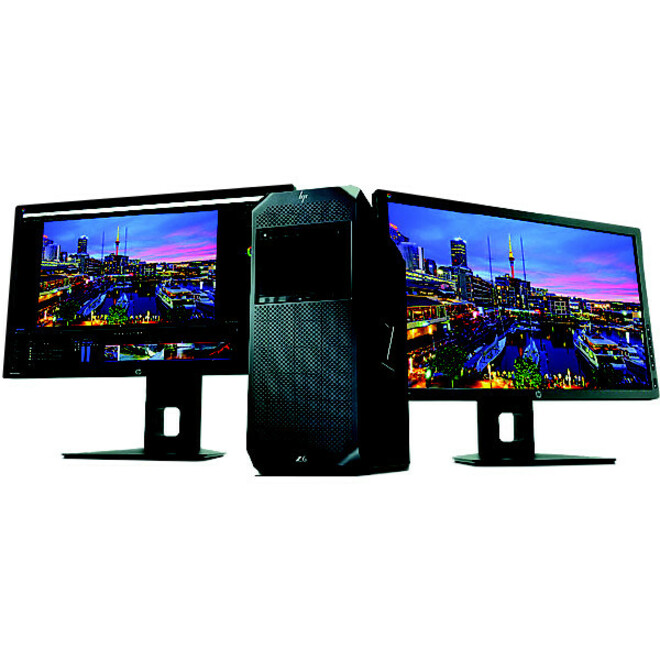 HP Z6 G4 Workstation - Xeon Gold 6128 - 16 GB - 256 GB SSD - Tower - Black - Windows 10 Pro 64-bit - Serial ATA/600 Controller - 0, 1, 5, 10 RAID Levels - Intel Optane Memory Ready - Gigabit Ethernet — alternate image1