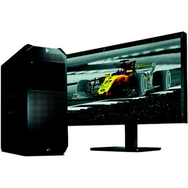 HP Z6 G4 Workstation - Xeon Silver 4108 - 16 GB - 512 GB SSD - Tower - Black - Windows 10 Pro 64-bit - Serial ATA/600 Controller - 0, 1, 5, 10 RAID Levels - Intel Optane Memory Ready - Gigabit Ethernet — alternate image2