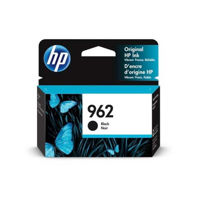HP 962 Original Inkjet Ink Cartridge - Black - 1 Each - 1000 Photos
