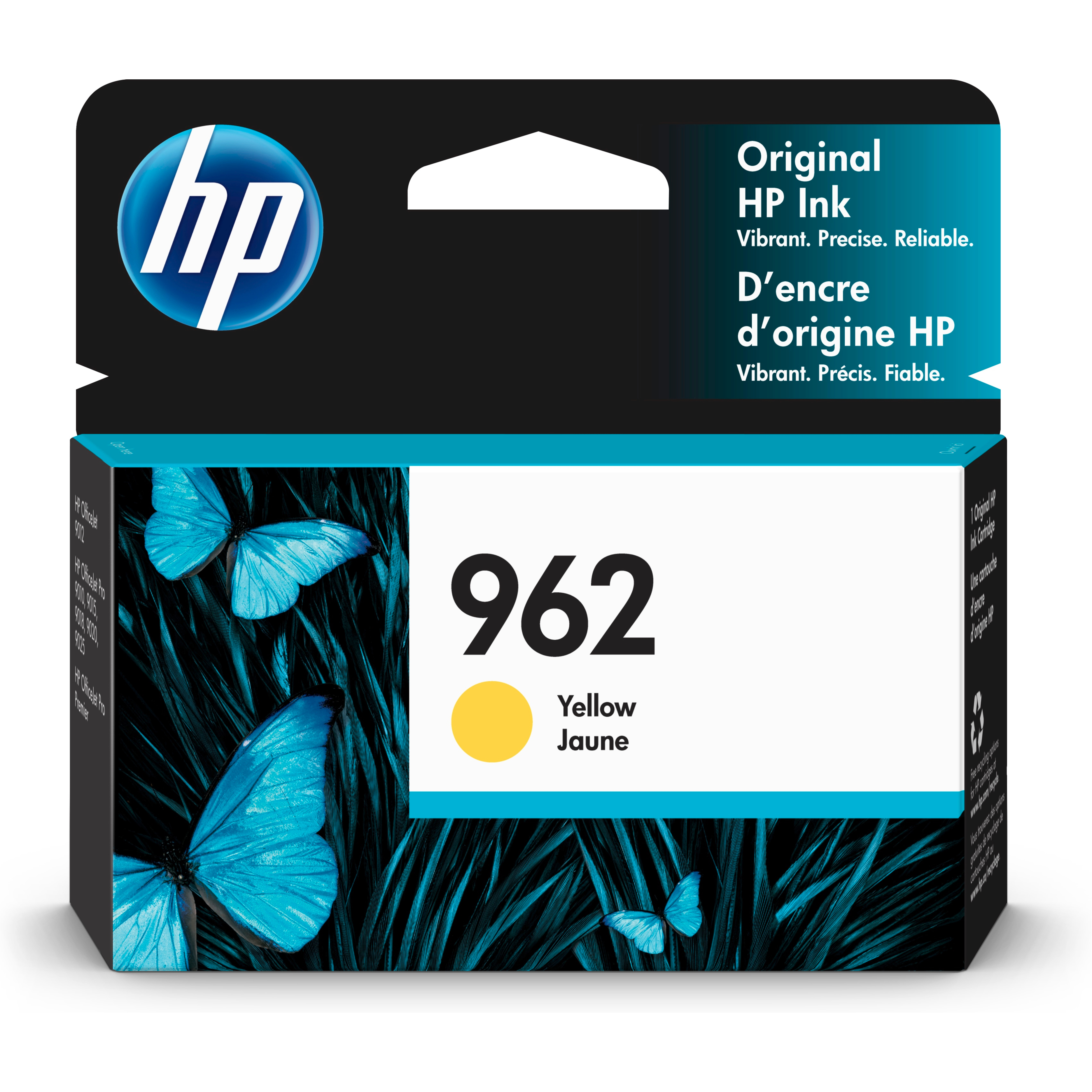 HP 962 Original Inkjet Ink Cartridge - Yellow - 1 Each - 700 Pages