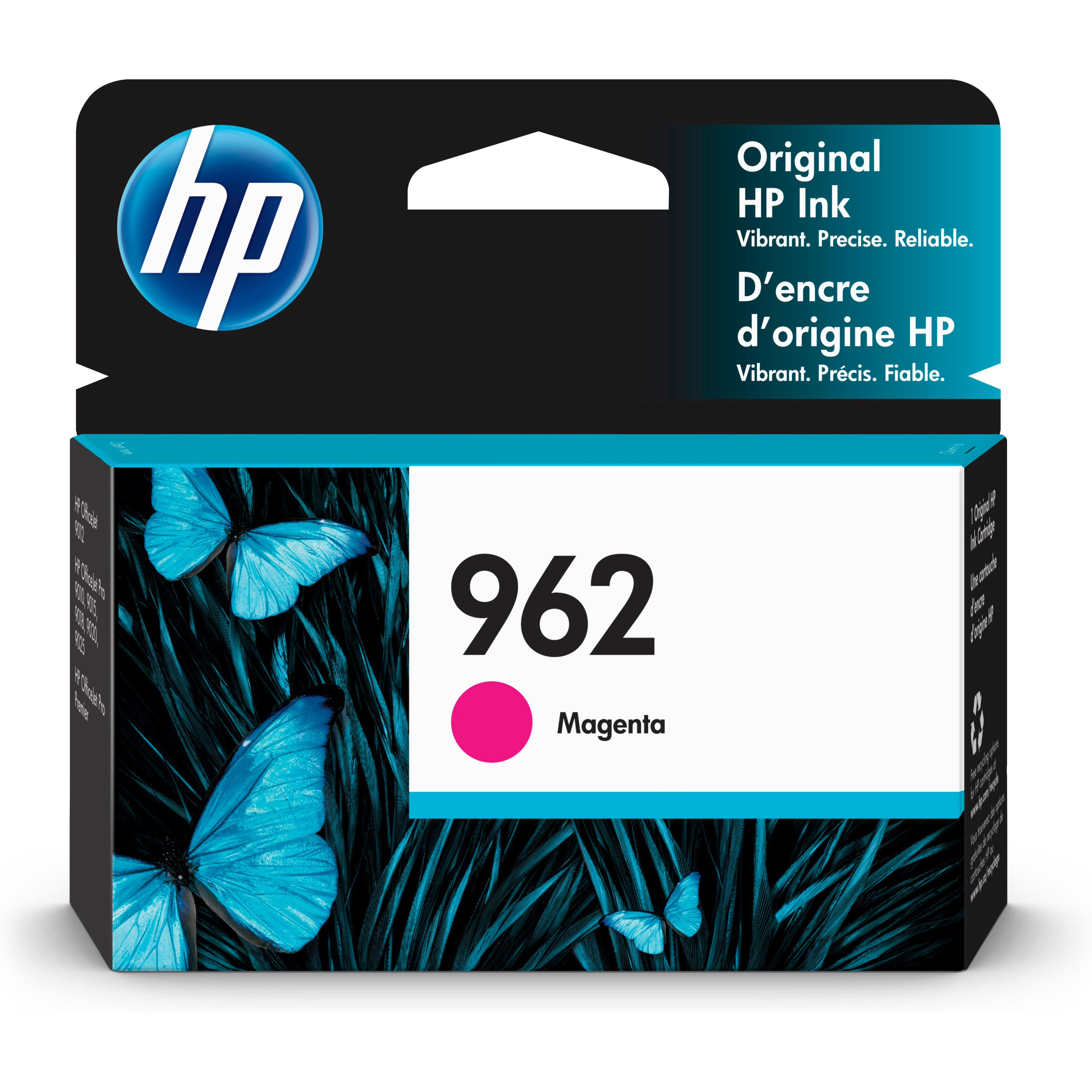 HP 962 Original Inkjet Ink Cartridge - Magenta - 1 Each - 700 Pages