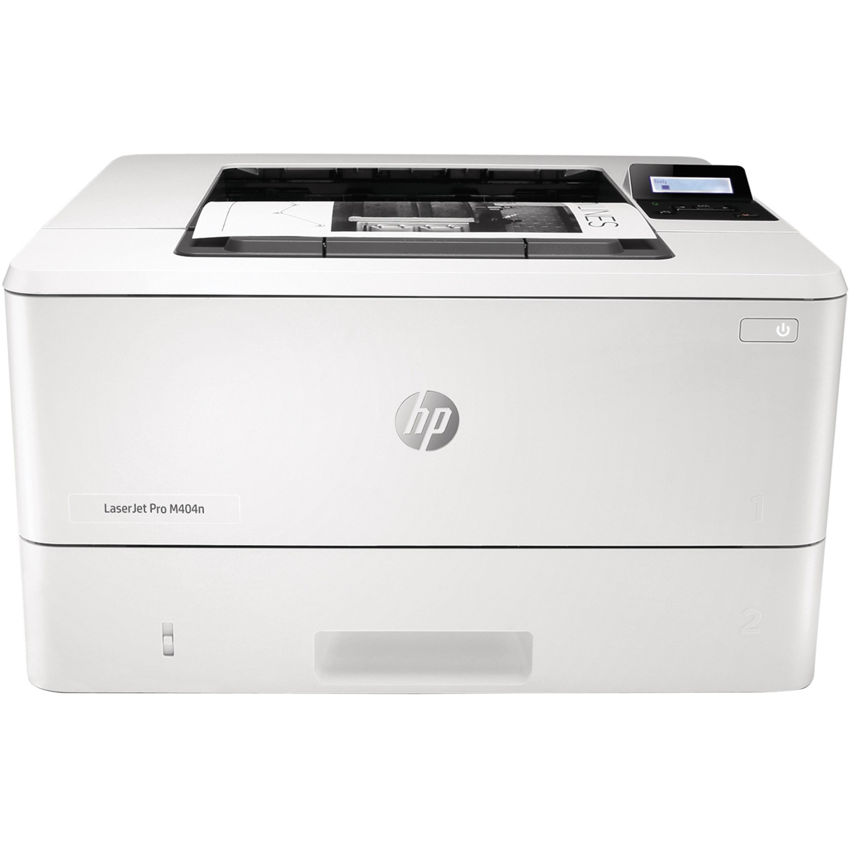 HP LaserJet Pro M404 M404n Desktop Laser Printer - Monochrome - 40 ppm Mono - 4800 x 600 dpi Print - Manual Duplex Print - 350 Sheets Input - Ethernet - 80000 Pages Duty Cycle - Plain Paper Print - Gigabit Ethernet - USB