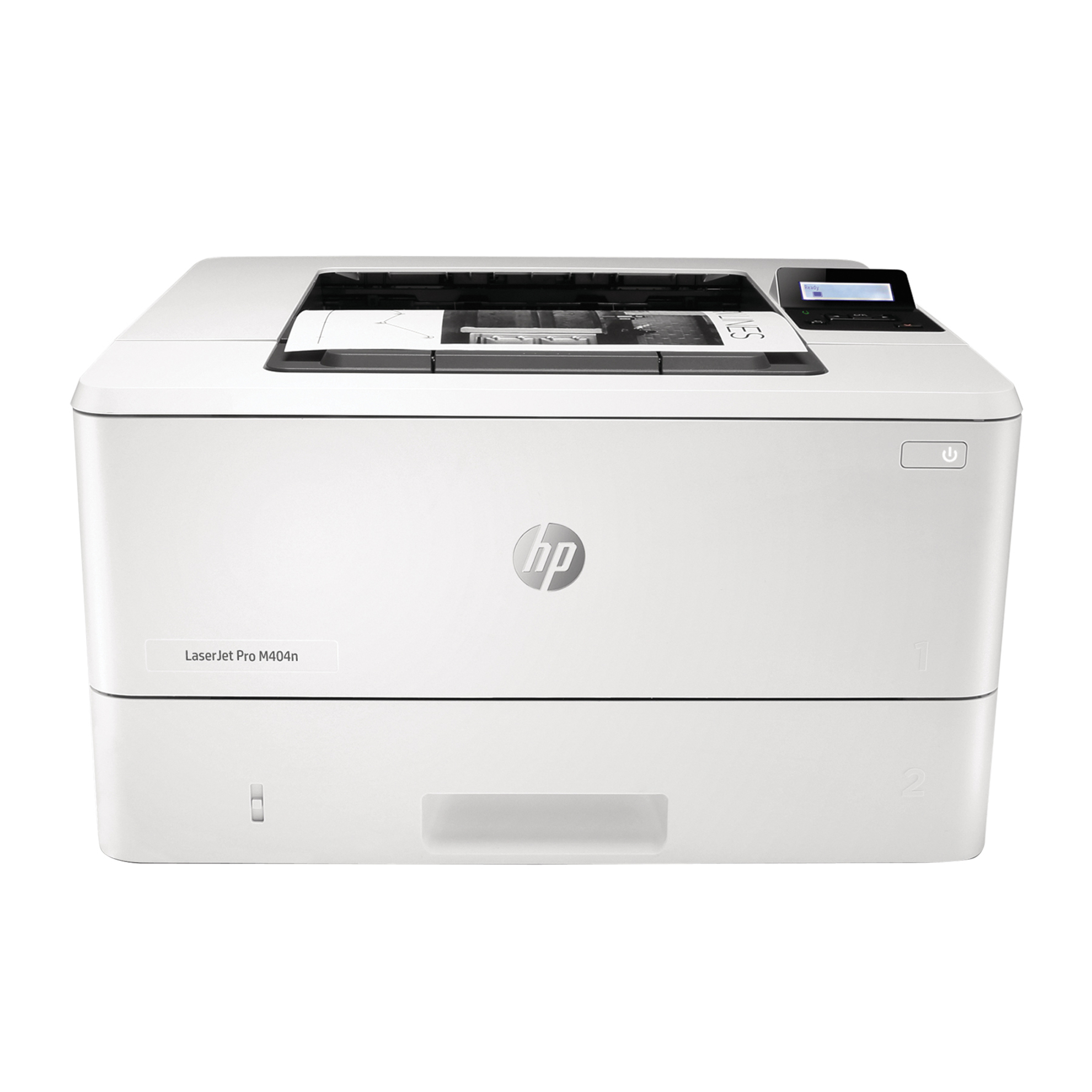 HP LaserJet Pro M404 M404n Desktop Laser Printer - Monochrome - 40 ppm Mono - 4800 x 600 dpi Print - Manual Duplex Print - 350 Sheets Input - Ethernet - 80000 Pages Duty Cycle - Plain Paper Print - Gigabit Ethernet - USB