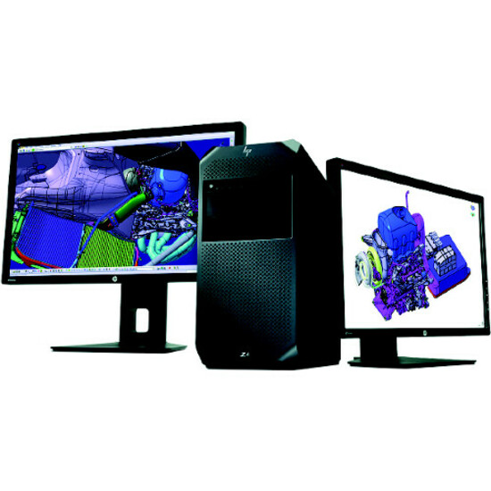 HP Z4 G4 Workstation - 1 Xeon W-2104 - 32 GB - Mini-tower - Black - Windows 10 Pro 64-bit - Serial ATA/600 Controller - 0, 1, 5, 10 RAID Levels - Intel Optane Memory Ready - Gigabit Ethernet — alternate image5