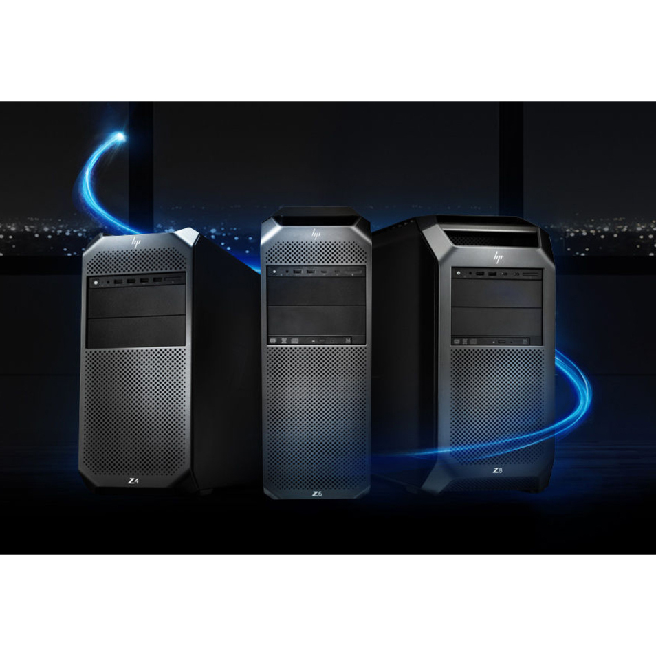 HP Z6 G4 Workstation - Xeon Gold 6128 - 16 GB - 256 GB SSD - Mini-tower - Black - Windows 10 Pro 64-bit - Serial ATA/600 Controller - 0, 1, 5, 10 RAID Levels - Gigabit Ethernet — alternate image3