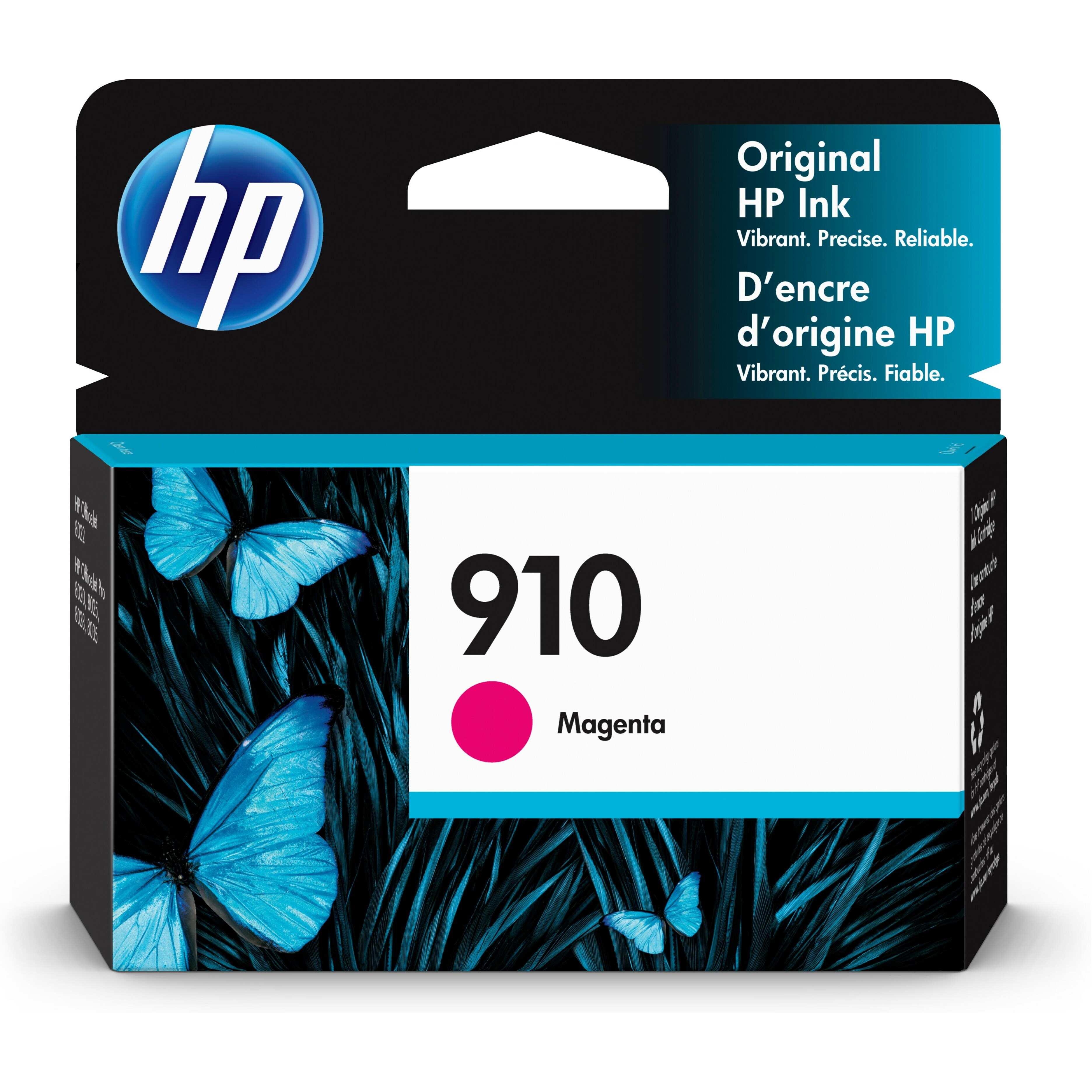 HP 910 Original Standard Yield Inkjet Ink Cartridge - Magenta - 1 Each - 315 Pages