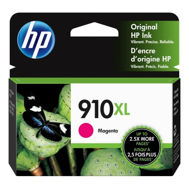 HP 910XL Original High Yield Inkjet Ink Cartridge - Magenta - 1 Each - 825 Pages