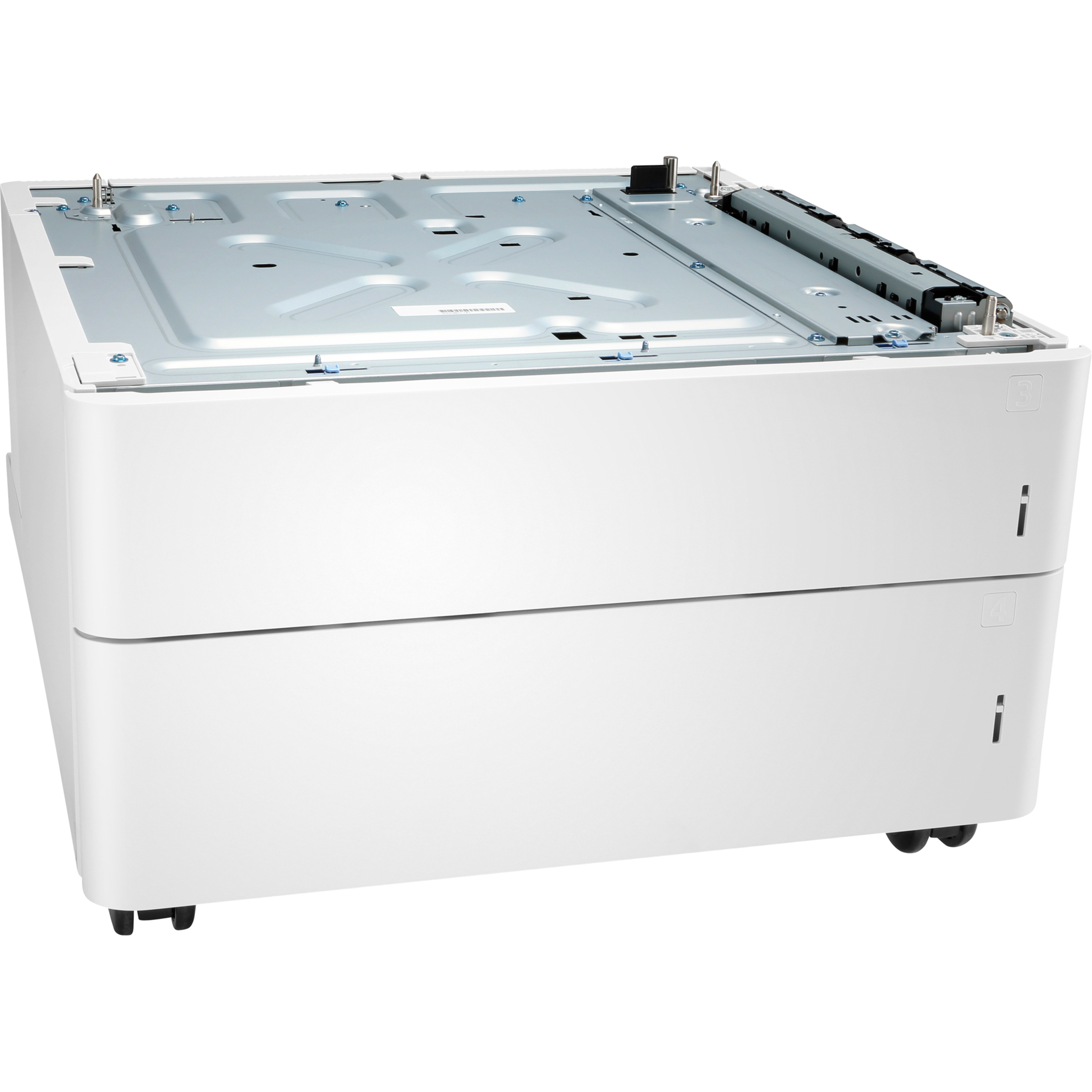 HP Color LaserJet 2x550-sheet Feeder and Stand - 2 x 550 Sheet - Plain Paper - Custom Size — alternate image1