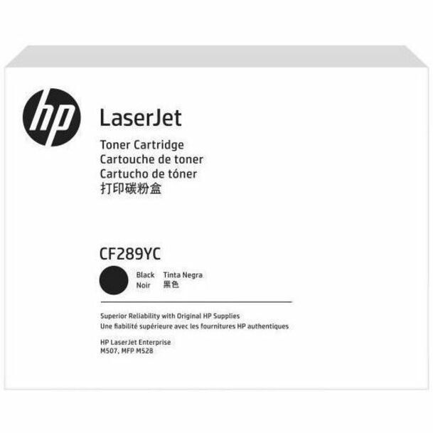 HP 89YC Black Contract LaserJet Toner Cartridge - 20000 Pages — alternate image1
