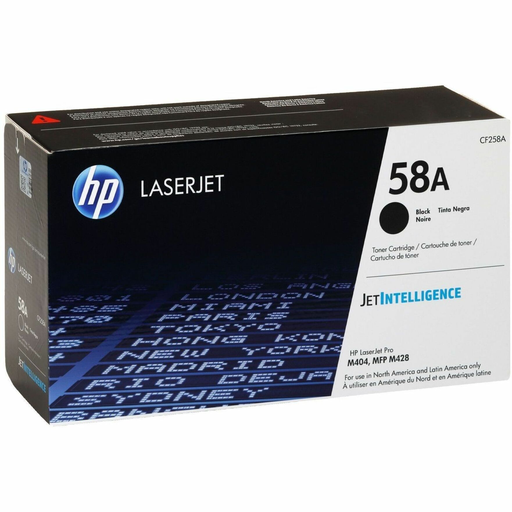 HP 58A (CF258A) Original Standard Yield Laser Toner Cartridge - Black - 1 Each - 3000 Pages — alternate image2