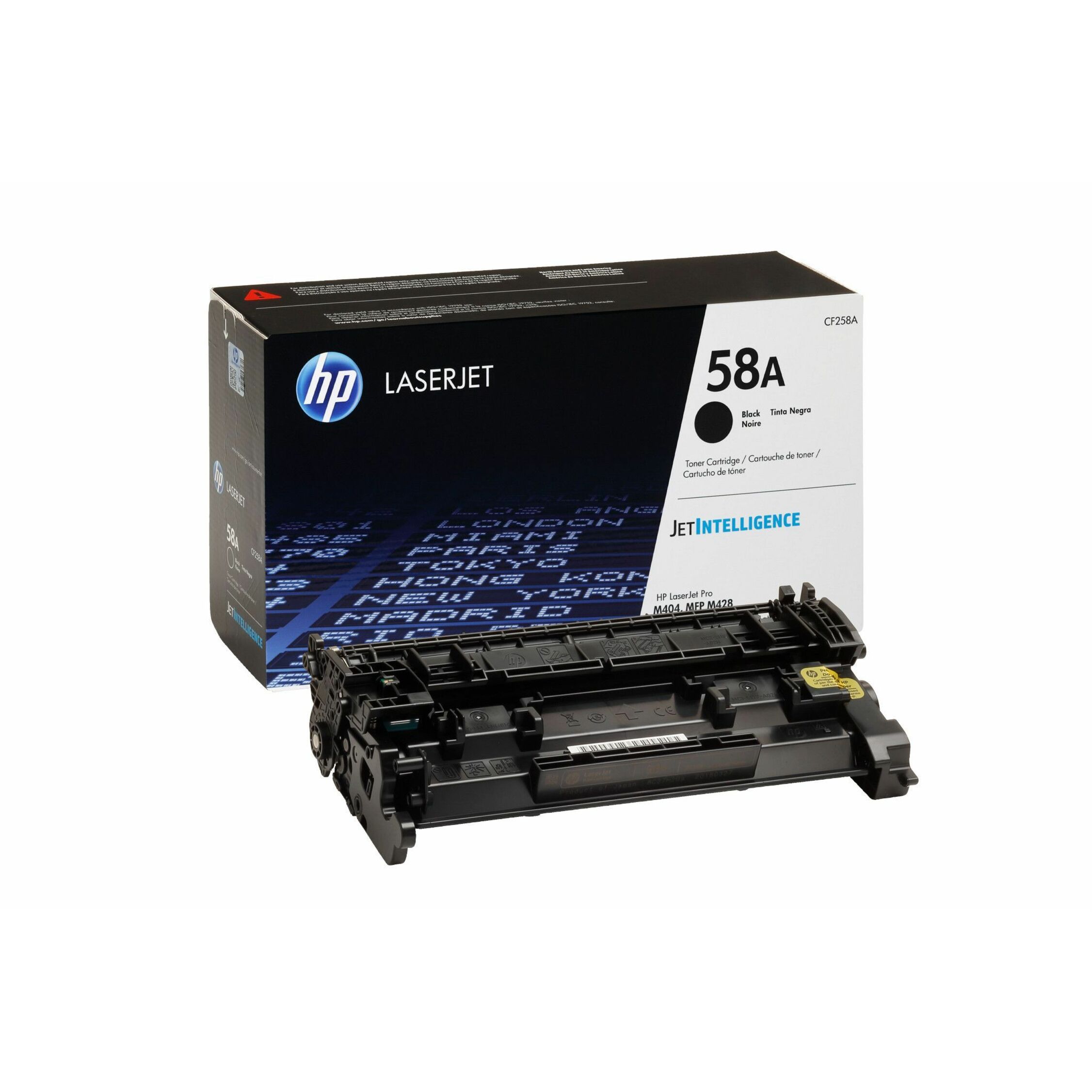 HP 58A (CF258A) Original Standard Yield Laser Toner Cartridge - Black - 1 Each - 3000 Pages