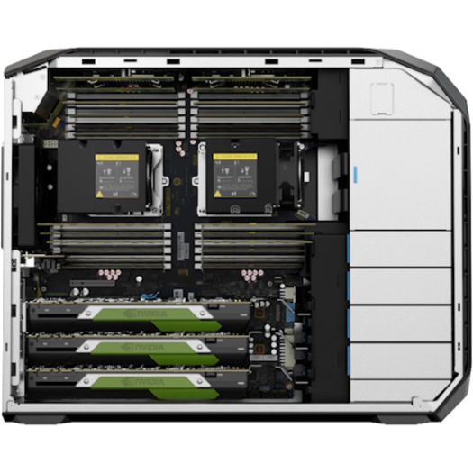 HP Z8 G4 Workstation - Xeon Gold 6128 - 64 GB - 512 GB SSD - Tower - Black - Windows 10 Pro - DVD-Writer - Serial ATA/600 Controller - 0, 1, 5, 10 RAID Levels - Gigabit Ethernet — alternate image5