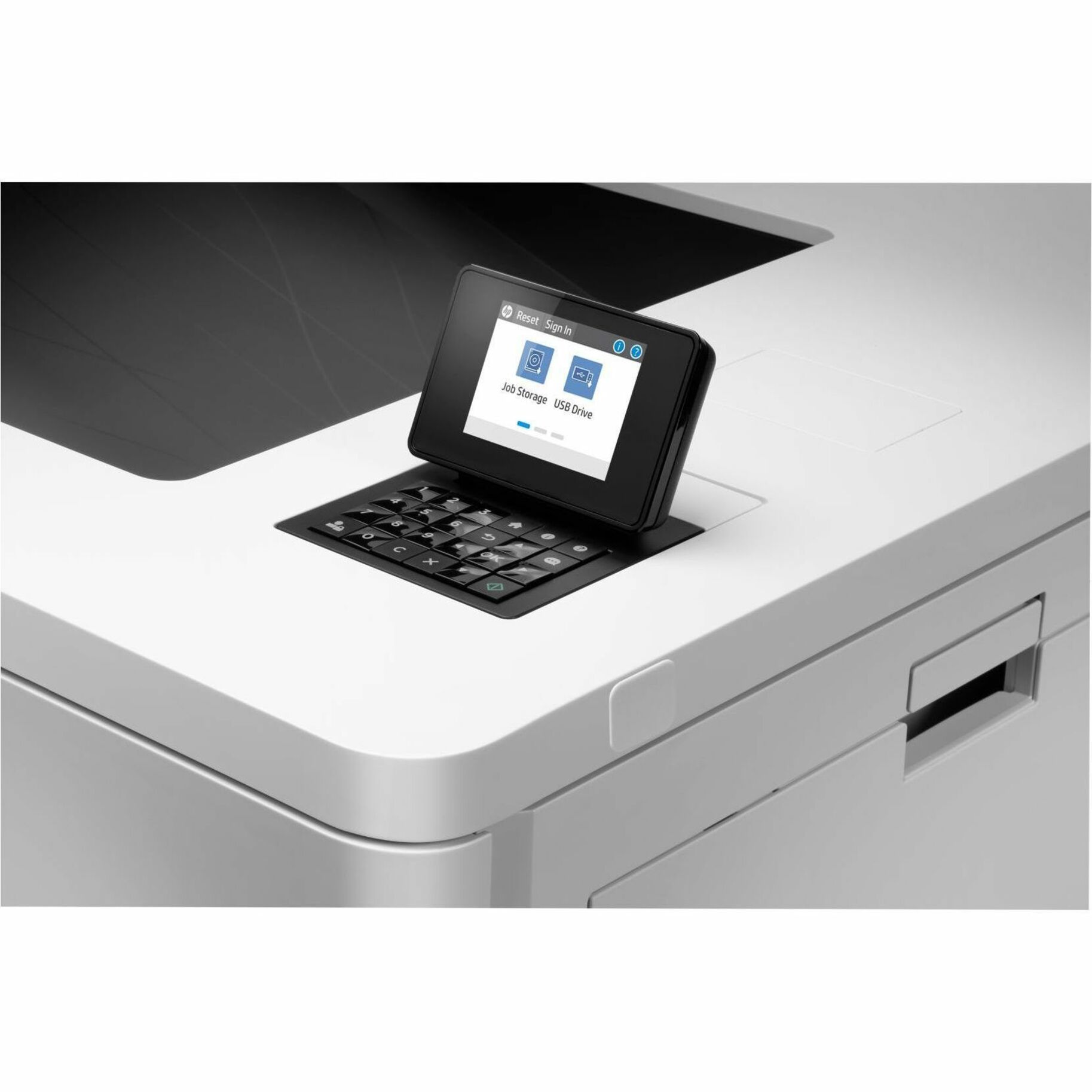 HP LaserJet Enterprise M751 M751n Desktop Laser Printer - Color - 40 ppm Mono / 40 ppm Color - 1200 x 1200 dpi Print - Manual Duplex Print - 650 Sheets Input - Ethernet - 150000 Pages Duty Cycle - Plain Paper Print - Gigabit Ethernet - USB — alternate image1