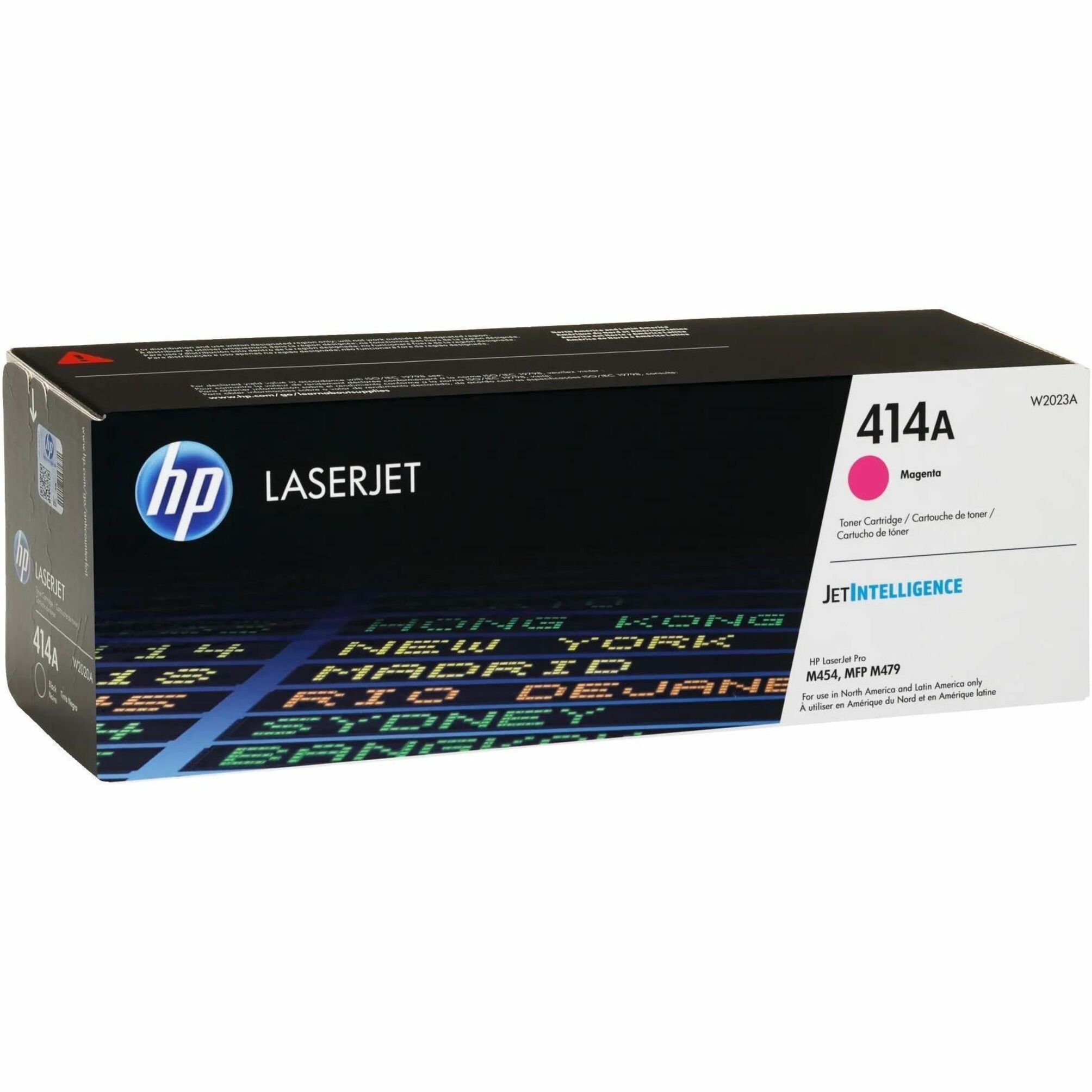 HP 414A (W2023A) Original Laser Toner Cartridge - Magenta - 1 Each - 2100 Pages — alternate image2