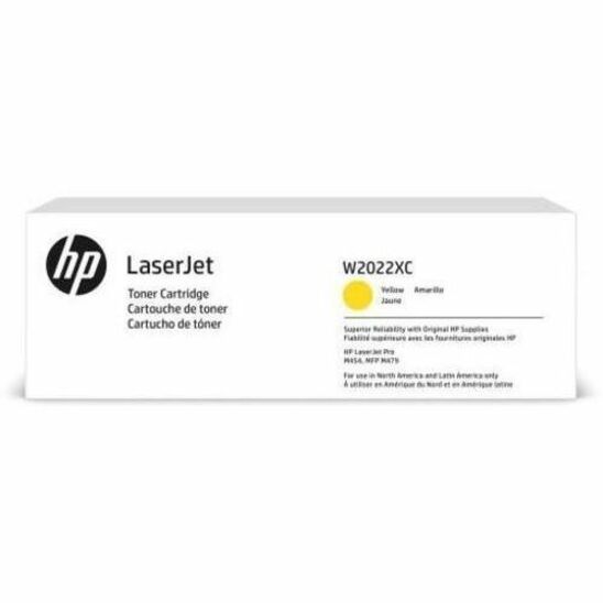 HP 414XC Ylw Contract LaserJet Toner Crtg — alternate image1