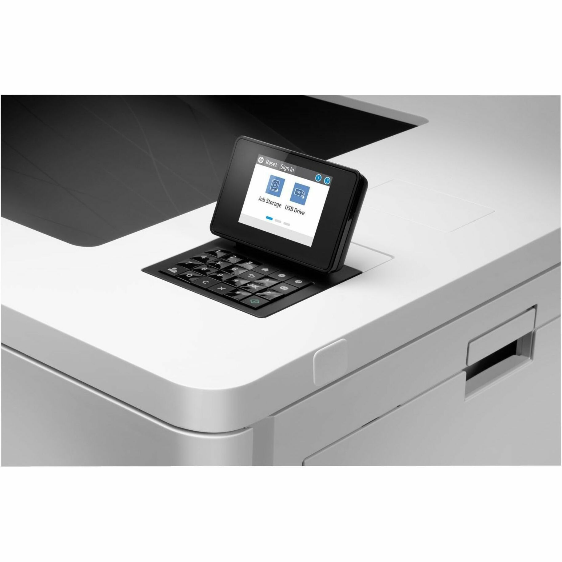 HP LaserJet Enterprise M751 M751dn Desktop Laser Printer - Color - 40 ppm Mono / 40 ppm Color - 1200 x 1200 dpi Print - Automatic Duplex Print - 650 Sheets Input - Ethernet - 150000 Pages Duty Cycle - Plain Paper Print - Ethernet - USB — alternate image1