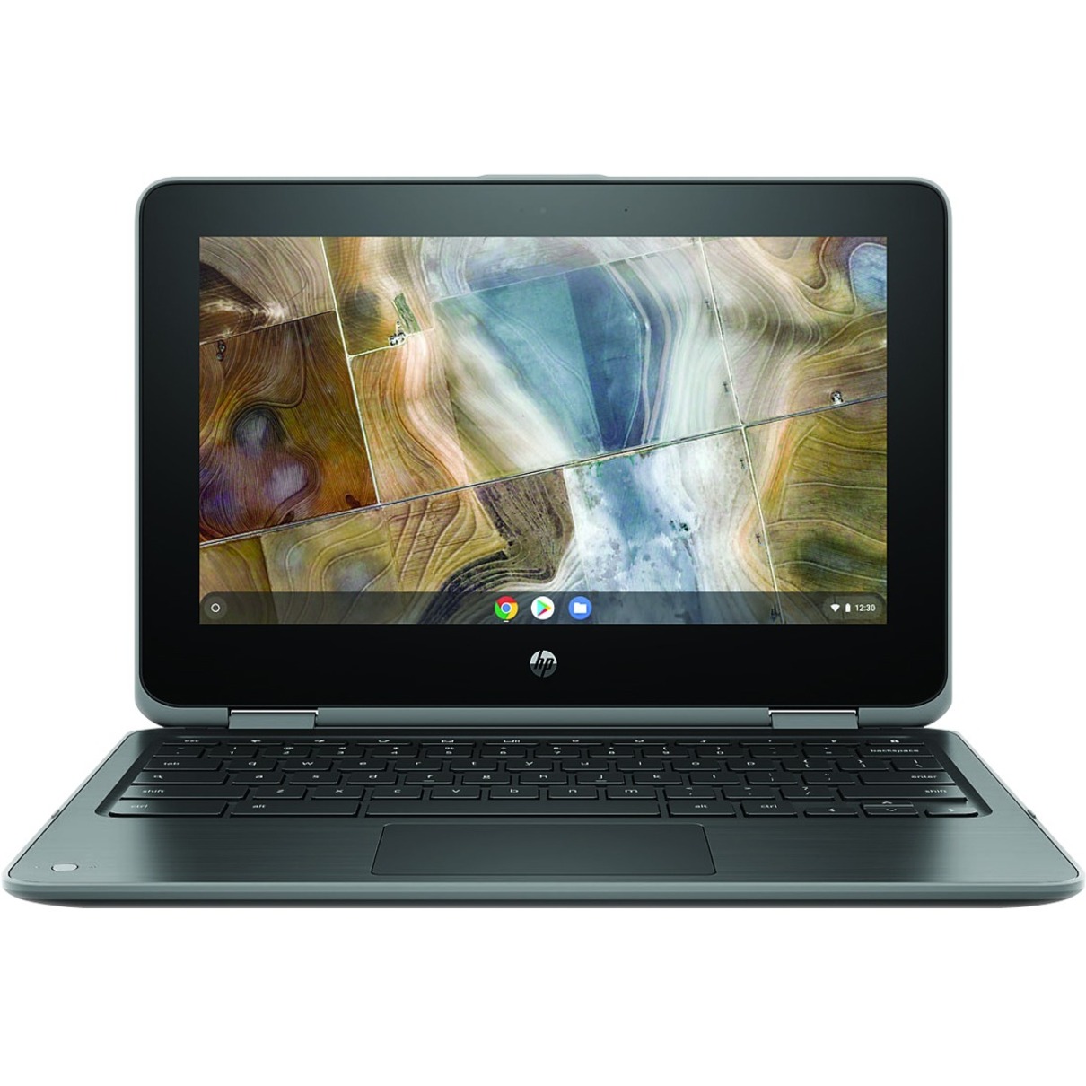 HP Chromebook x360 11 G2 EE 11.6" Touchscreen Convertible 2 in 1 Chromebook - Intel Celeron N4100 - 4 GB - 32 GB Flash Memory - English Keyboard - 1366 x 768 - ChromeOS - Intel UHD Graphics 600 - In-plane Switching (IPS) Technology, BrightView - 11.50 Hours Battery Run Time