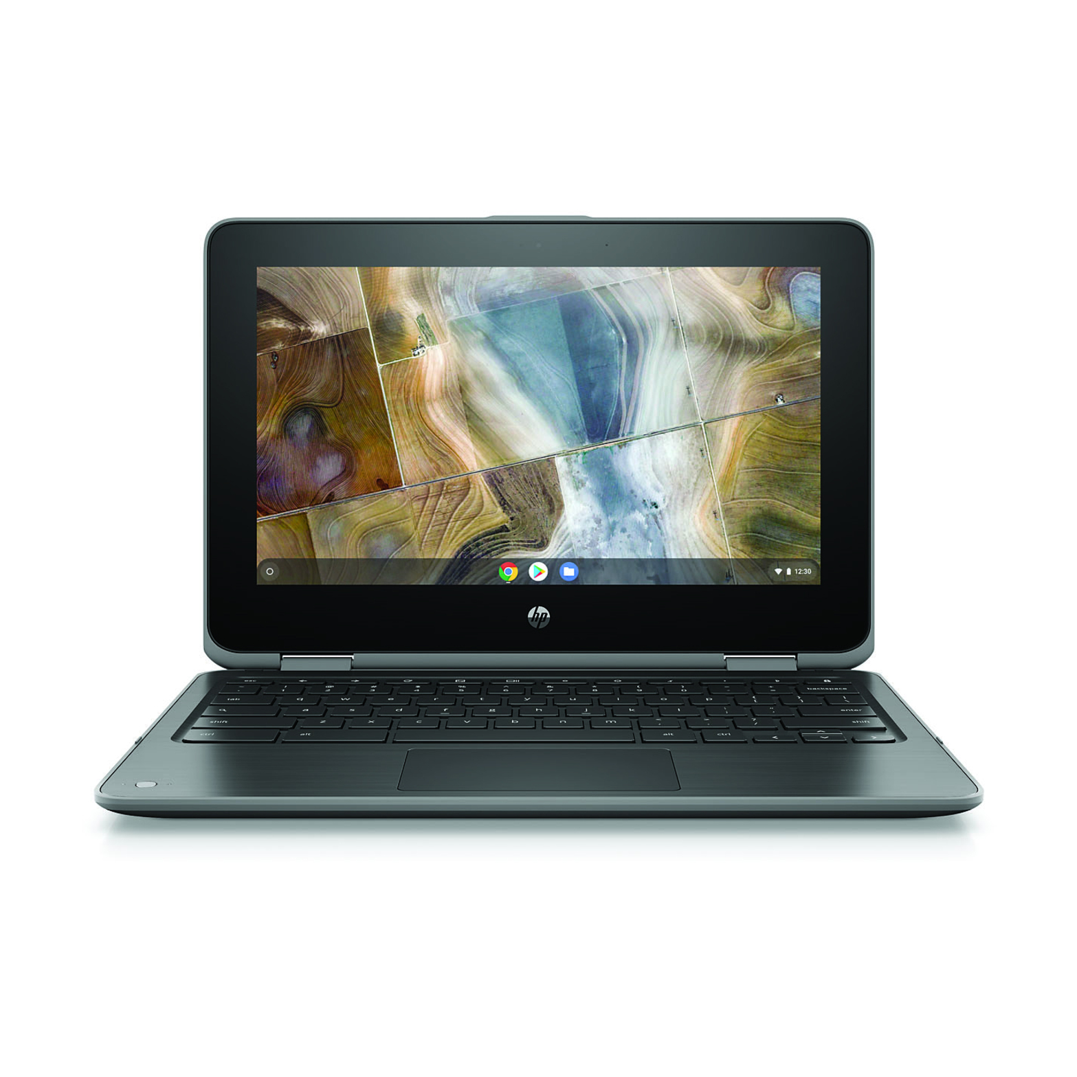 HP Chromebook x360 11 G2 EE 11.6" Touchscreen Convertible 2 in 1 Chromebook - Intel Celeron N4100 - 4 GB - 32 GB Flash Memory - English Keyboard - 1366 x 768 - ChromeOS - Intel UHD Graphics 600 - In-plane Switching (IPS) Technology, BrightView - 11.50 Hours Battery Run Time