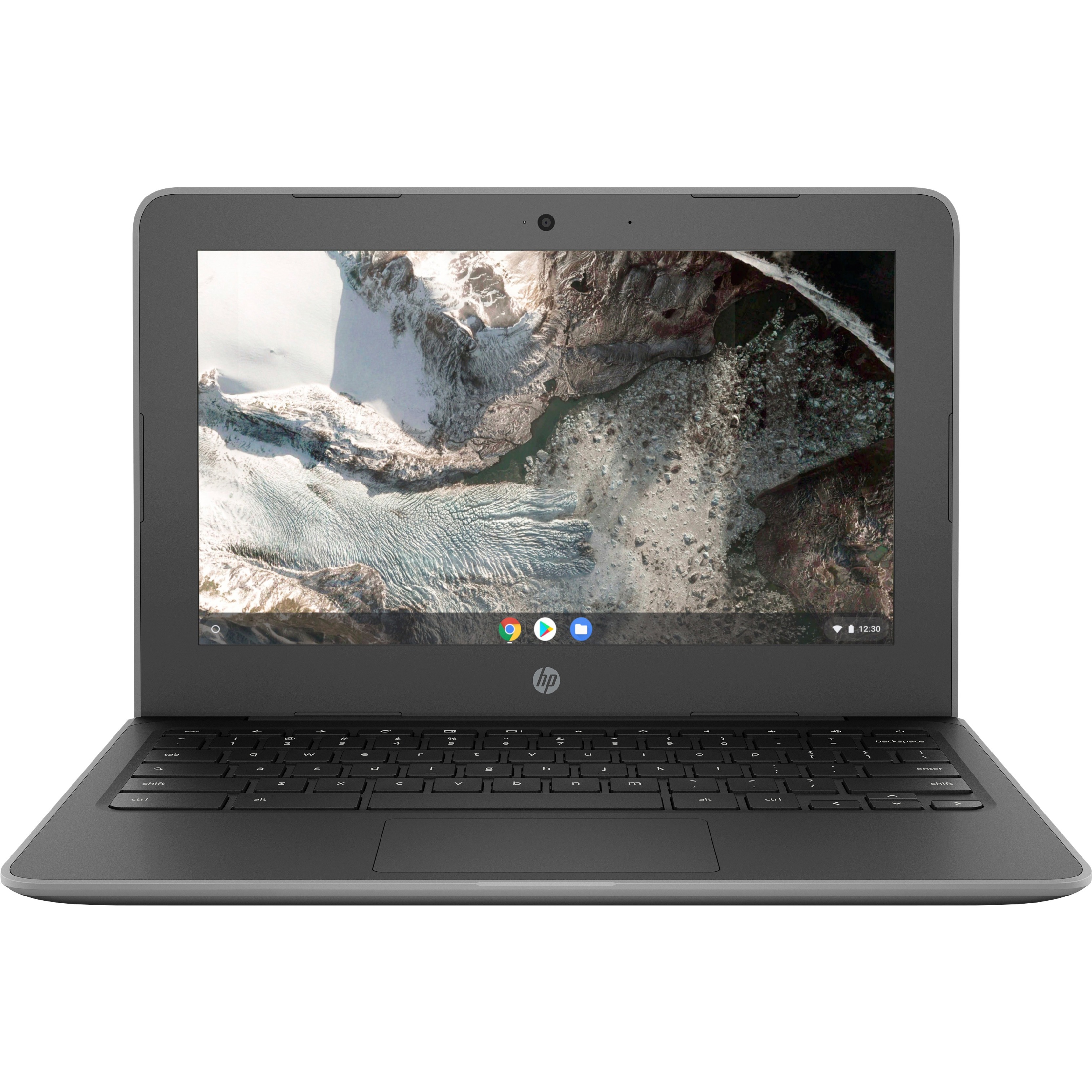 HP Chromebook 11 G7 EE 11.6" Chromebook - Intel Celeron N4000 - 8 GB - 64 GB Flash Memory - English Keyboard - 1366 x 768 - ChromeOS - Intel UHD Graphics 600 — front