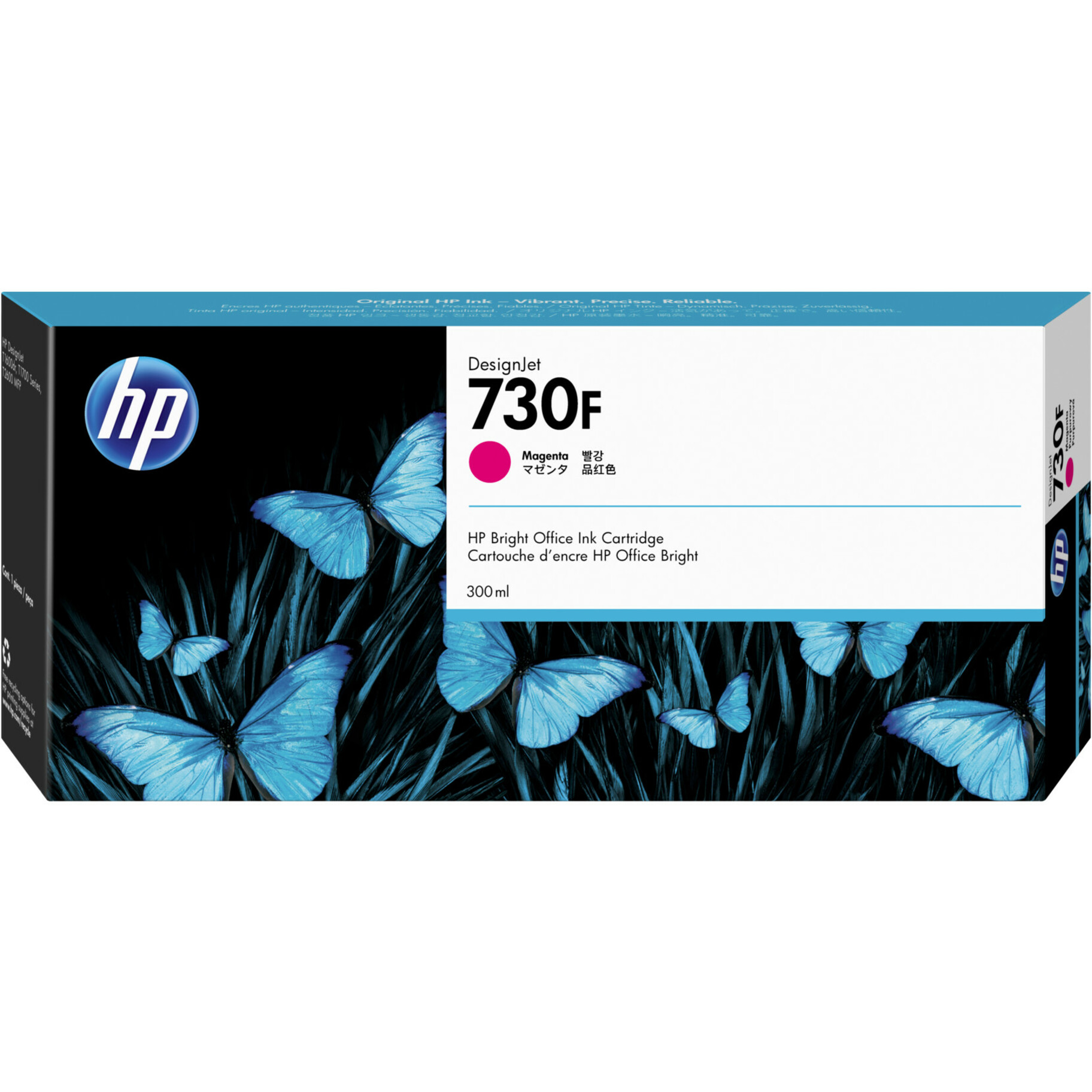 HP 730F Original Inkjet Ink Cartridge - Magenta Pack