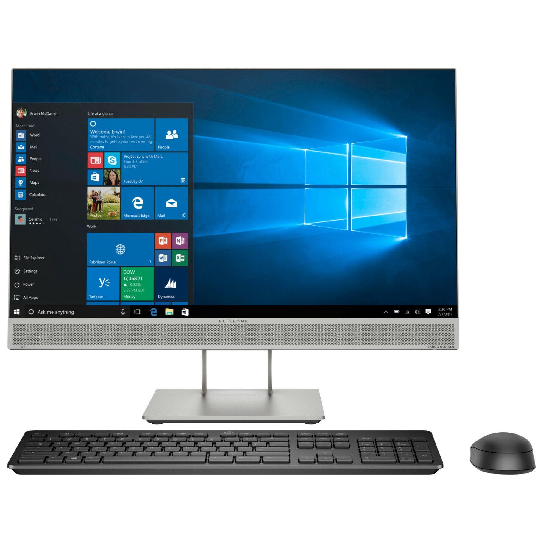 HP EliteOne 800 G5 All-in-One Computer - Intel Core i5 9th Gen i5-9500 - 8 GB - 500 GB HDD - 23.8" - Desktop