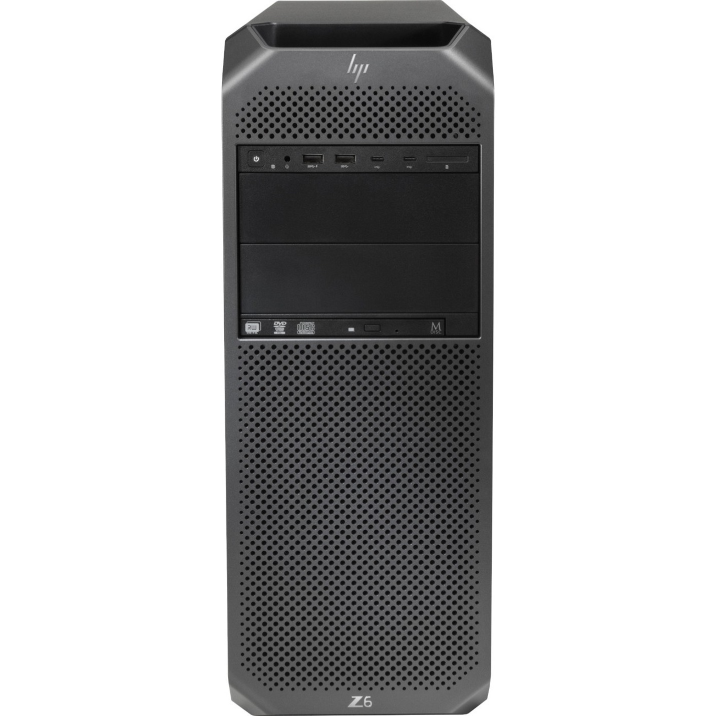 HP Z6 G4 Workstation - Xeon W-3223 - 64 GB - Tower - Black - Serial ATA/600 Controller - 0, 1, 5, 10 RAID Levels - Intel Optane Memory Ready - Gigabit Ethernet — frontmaximum