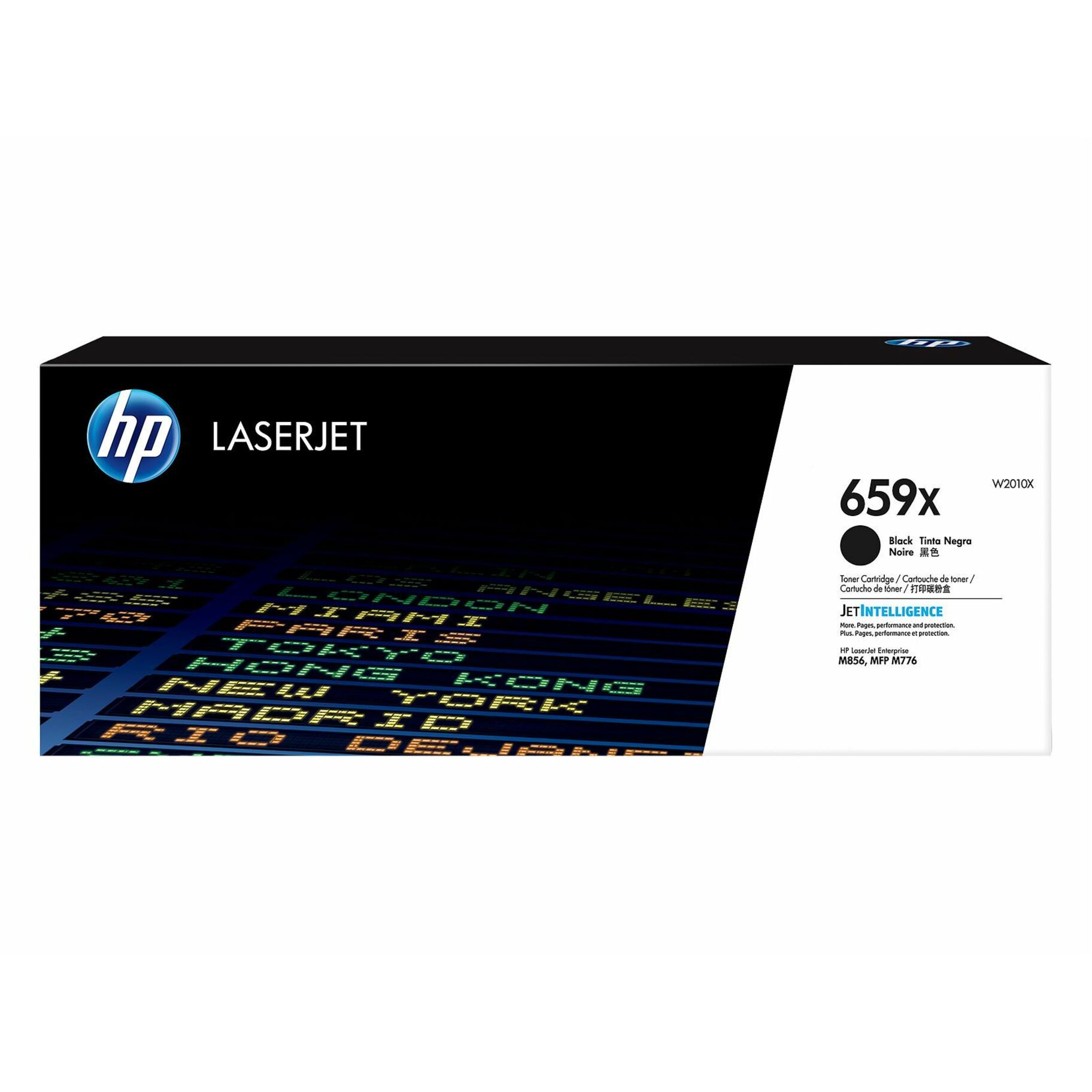 HP 659X (W2010X) Original High Yield Laser Toner Cartridge - Black - 1 Each - 34000 Pages