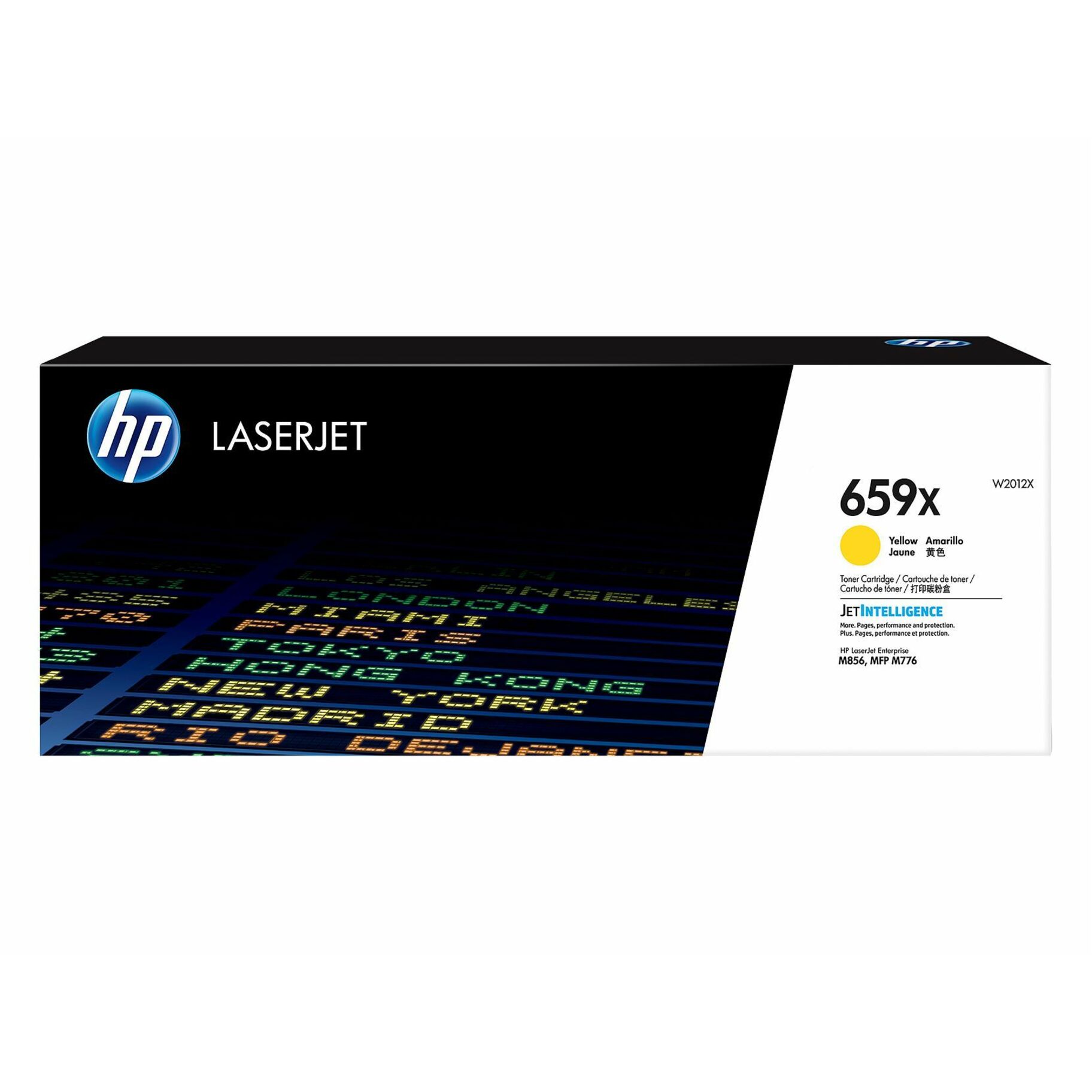 HP 659X (W2012X) Original High Yield Laser Toner Cartridge - Yellow - 1 Each - 29000 Pages