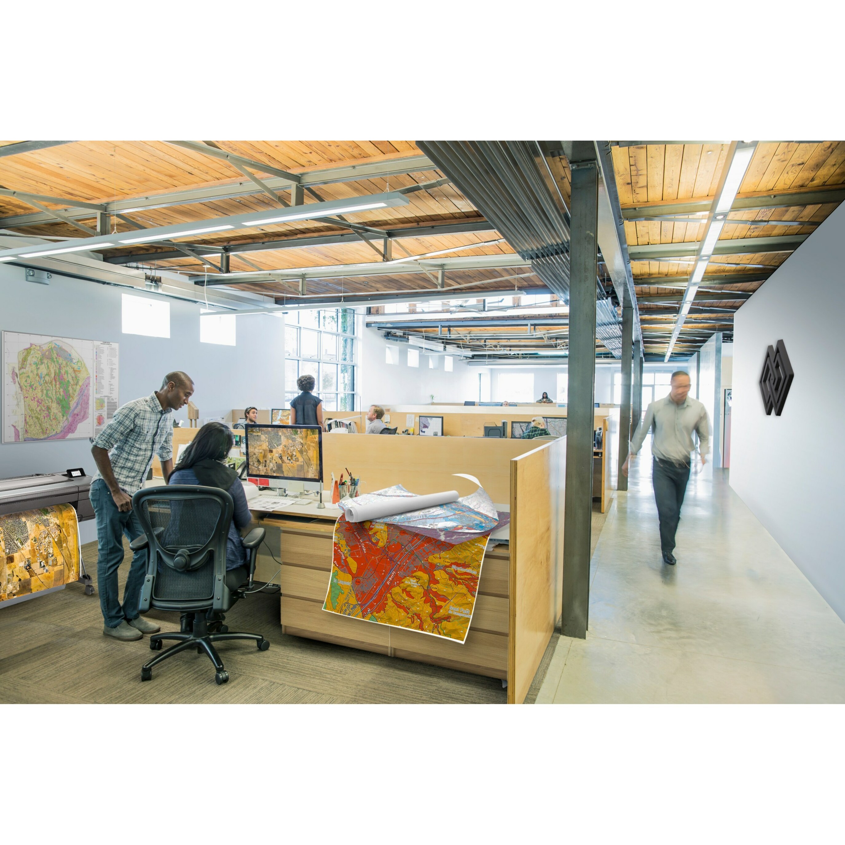 HP Designjet Z6 PostScript Inkjet Large Format Printer - 44" Print Width - Color - 6 Color(s) - 866.5 ft²/h Color Speed - 2400 x 1200 dpi - USB - Ethernet - Roll Paper, Photo Paper, Plain Paper, Glossy Paper, Coated Paper - Floor Standing Supported — alternate image11