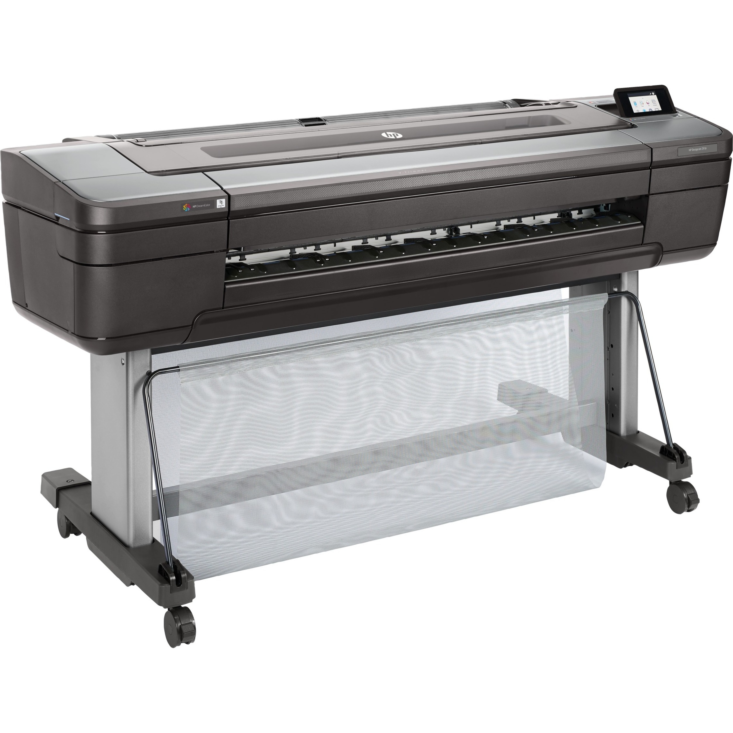 HP Designjet Z9+dr PostScript Inkjet Large Format Printer - 44" Print Width - Color - 9 Color(s) - 768.5 ft²/h Color Speed - 2400 x 1200 dpi - USB - Ethernet - Roll Paper, Photo Paper, Plain Paper, Coated Paper, Glossy Paper, Banner, Canvas - Floor Standing Supported — alternate image10