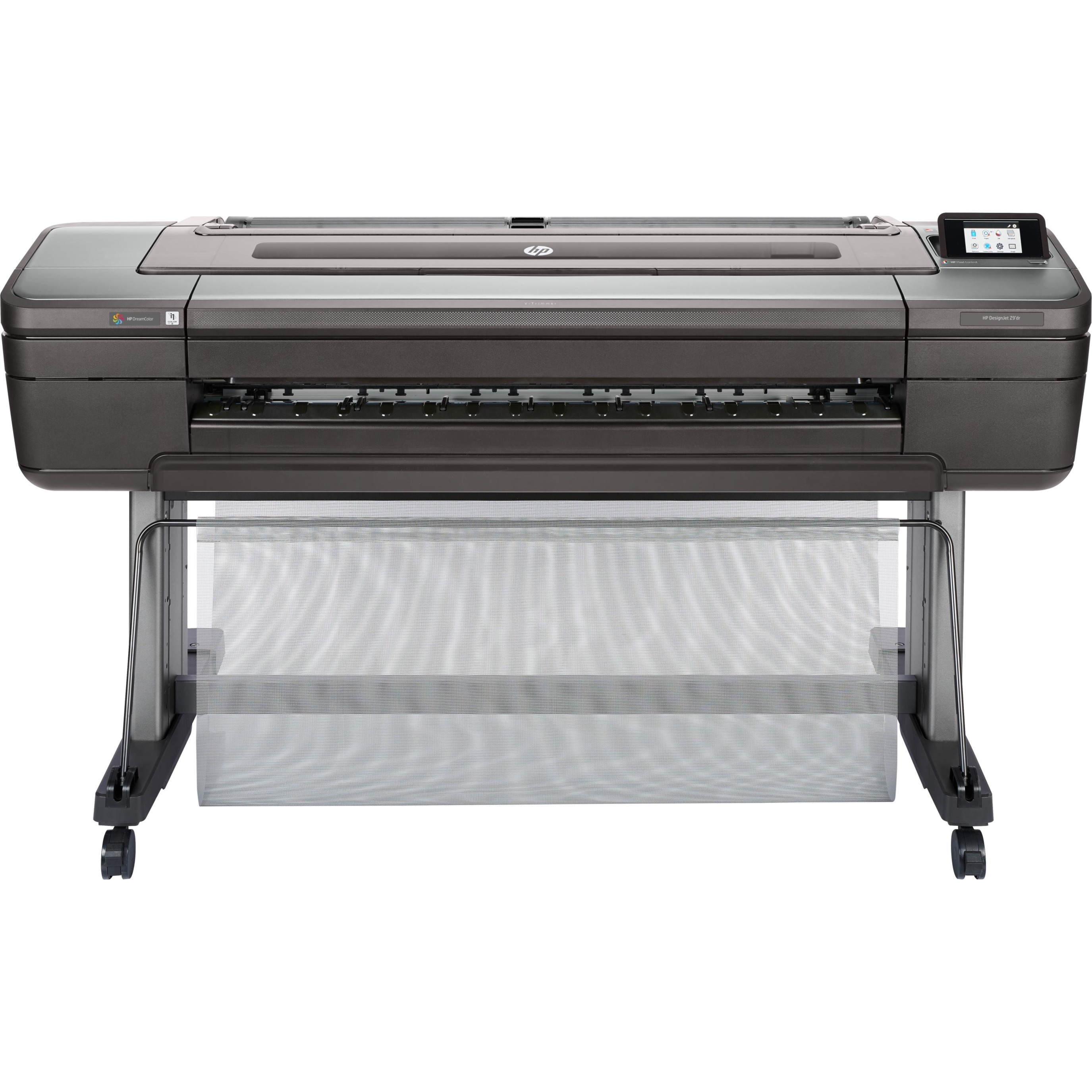 HP Designjet Z9+dr PostScript Inkjet Large Format Printer - 44" Print Width - Color - 9 Color(s) - 768.5 ft²/h Color Speed - 2400 x 1200 dpi - USB - Ethernet - Roll Paper, Photo Paper, Plain Paper, Coated Paper, Glossy Paper, Banner, Canvas - Floor Standing Supported
