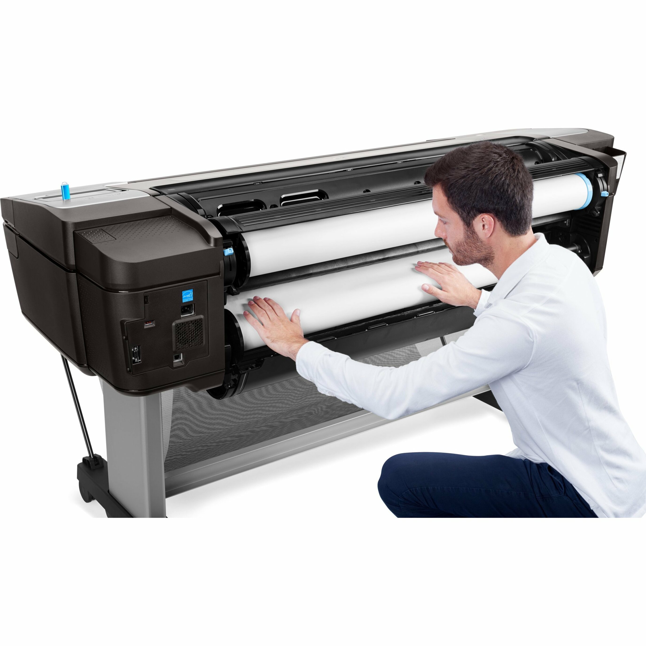 HP Designjet T1700 PostScript Inkjet Large Format Printer - 44" Print Width - Color - 6 Color(s) - 26 Second Color Speed - 2400 x 1200 dpi - USB - Ethernet - Roll Paper, Cut Sheet, Photo Paper, Plain Paper - Floor Standing Supported — life style