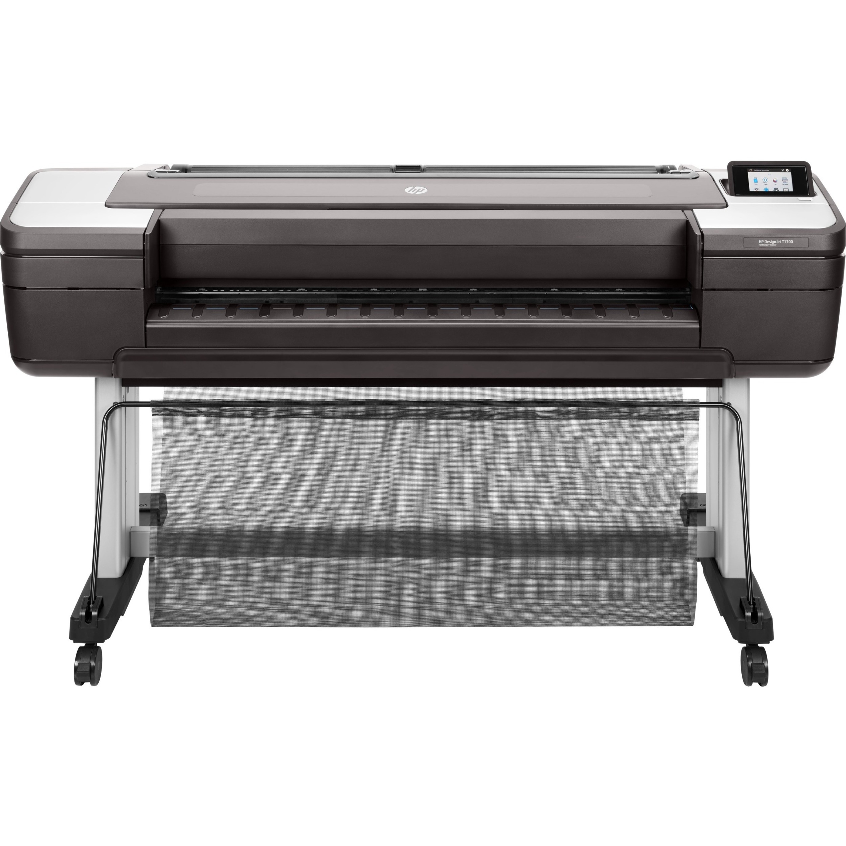 HP Designjet T1700 PostScript Inkjet Large Format Printer - 44" Print Width - Color - 6 Color(s) - 26 Second Color Speed - 2400 x 1200 dpi - USB - Ethernet - Roll Paper, Cut Sheet, Photo Paper, Plain Paper - Floor Standing Supported