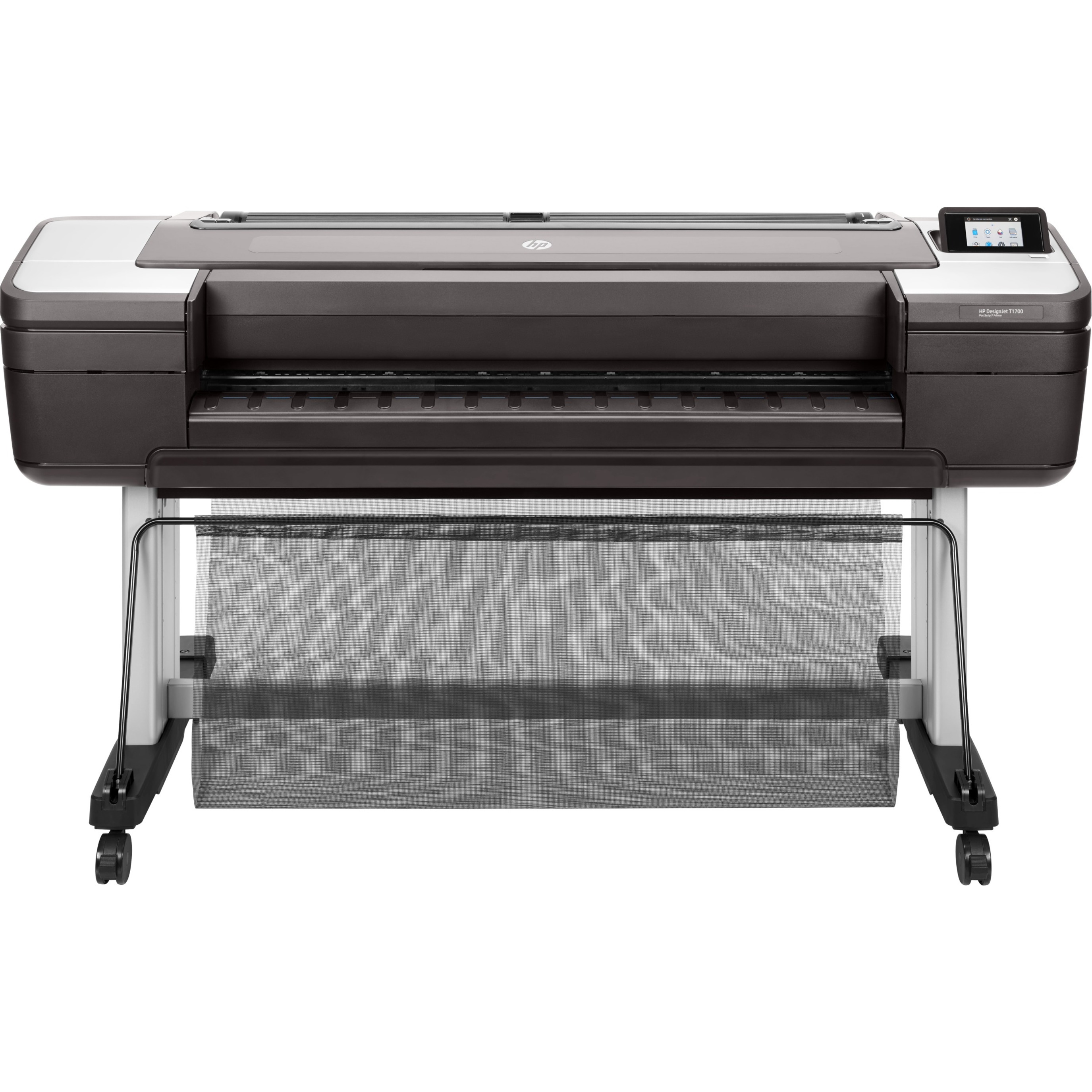 HP Designjet T1700 PostScript Inkjet Large Format Printer - 44" Print Width - Color - 6 Color(s) - 26 Second Color Speed - 2400 x 1200 dpi - USB - Ethernet - Roll Paper, Cut Sheet, Photo Paper, Plain Paper - Floor Standing Supported