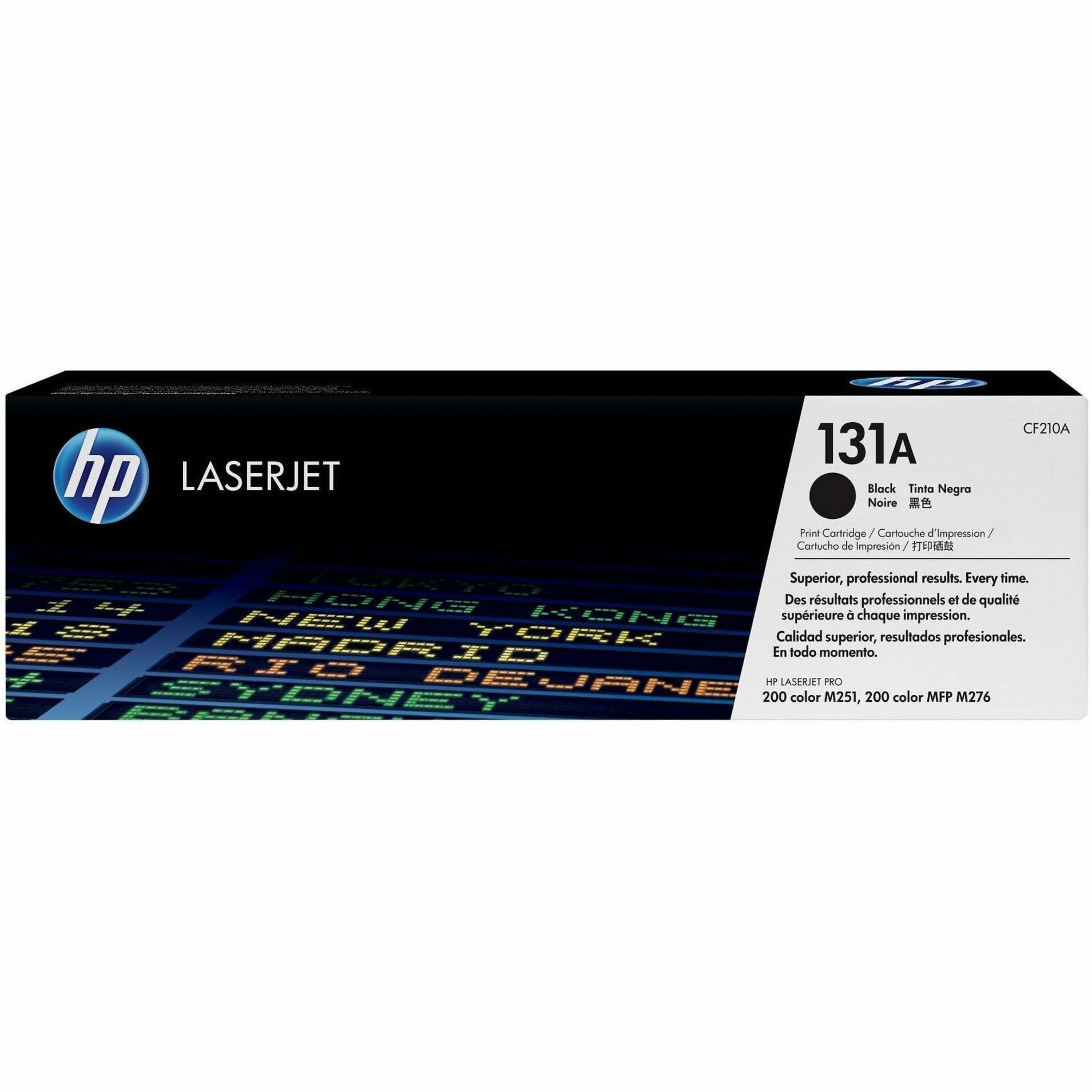 HP 131A Original Laser Toner Cartridge - Combo Pack - Black, Cyan, Magenta, Yellow - 4 / Carton - 1520 Pages Black, 1800 Pages Cyan, 1800 Pages Magenta, 1800 Pages Yellow