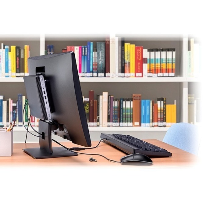 HP EliteDesk 800 G5 Desktop Computer - Intel Core i5 9th Gen i5-9500 - vPro Technology - 8 GB - 256 GB SSD - Desktop Mini - Intel UHD Graphics 630 - English Keyboard — alternate image10