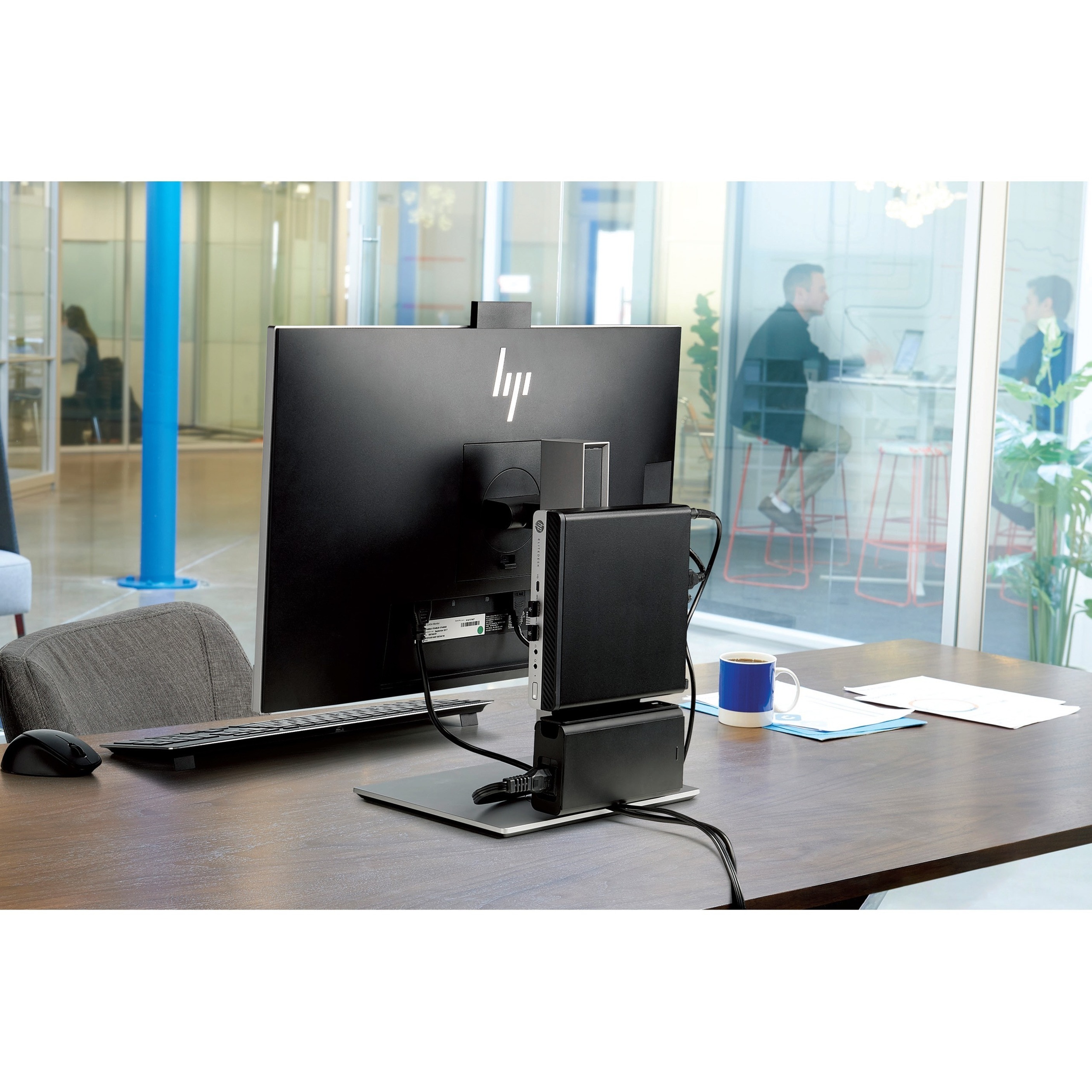 HP EliteDesk 800 G5 Desktop Computer - Intel Core i5 9th Gen i5-9500 - vPro Technology - 8 GB - 256 GB SSD - Desktop Mini - Intel UHD Graphics 630 - English Keyboard — alternate image12