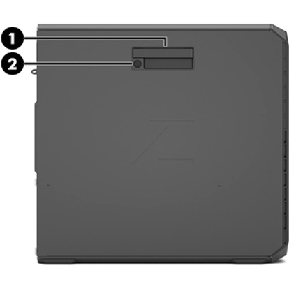 HP Z6 G4 Workstation - Xeon Gold 5222 - 32 GB - 512 GB SSD - Mini-tower - Black - Windows 10 Pro - Serial ATA/600 Controller - 0, 1, 5, 10 RAID Levels - Gigabit Ethernet — alternate image11