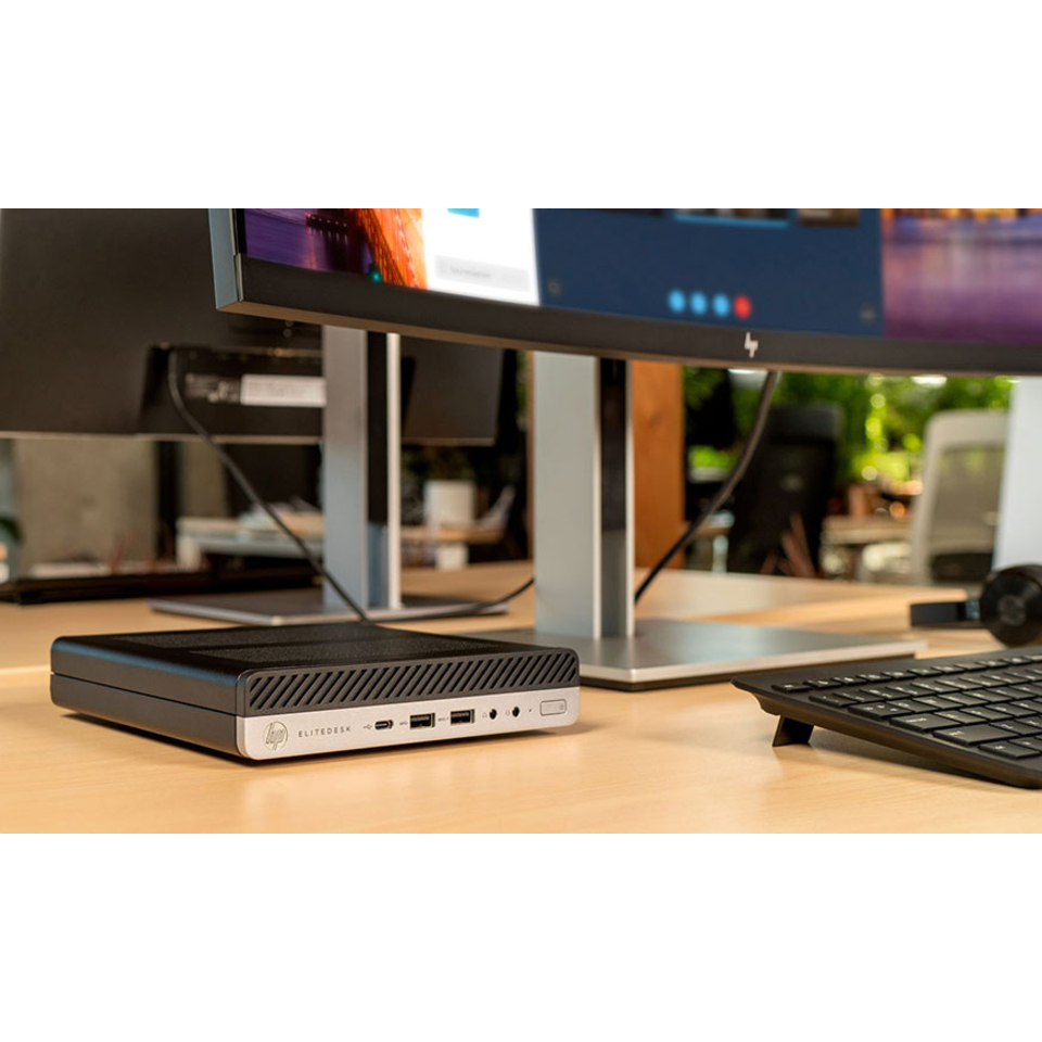HP EliteDesk 705 G5 Desktop Computer - AMD Ryzen 5 PRO 2nd Gen 3400G - 16 GB - 512 GB SSD - Desktop Mini - AMD Radeon Vega 11 Graphics - English Keyboard — life style