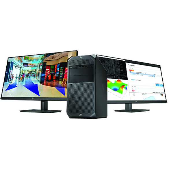HP Z4 G4 Workstation - 1 Xeon W-2295 - 64 GB - Mini-tower - Black - Serial ATA/600 Controller - 0, 1, 5, 10 RAID Levels - Intel Optane Memory Ready - Gigabit Ethernet — alternate image5