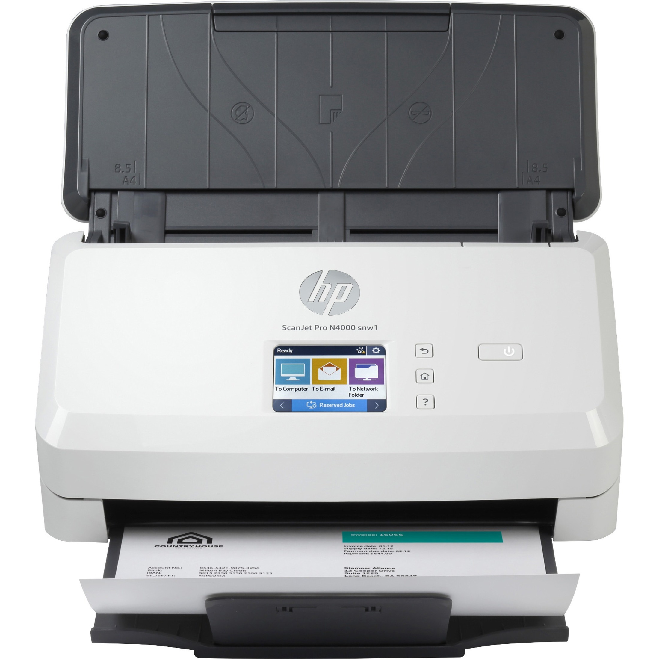 HP ScanJet Pro N4000 snw1 Sheetfed Scanner