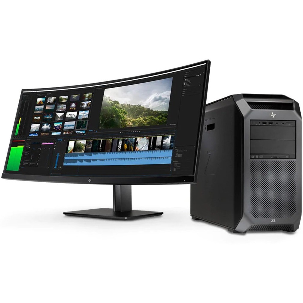 HP Z8 G4 Workstation - Xeon Gold 2nd Gen 6254 - 768 GB - 6 TB HDD - Mini-tower - Black - Serial ATA/600 Controller - 0, 1, 5, 10 RAID Levels - Gigabit Ethernet — alternate image4