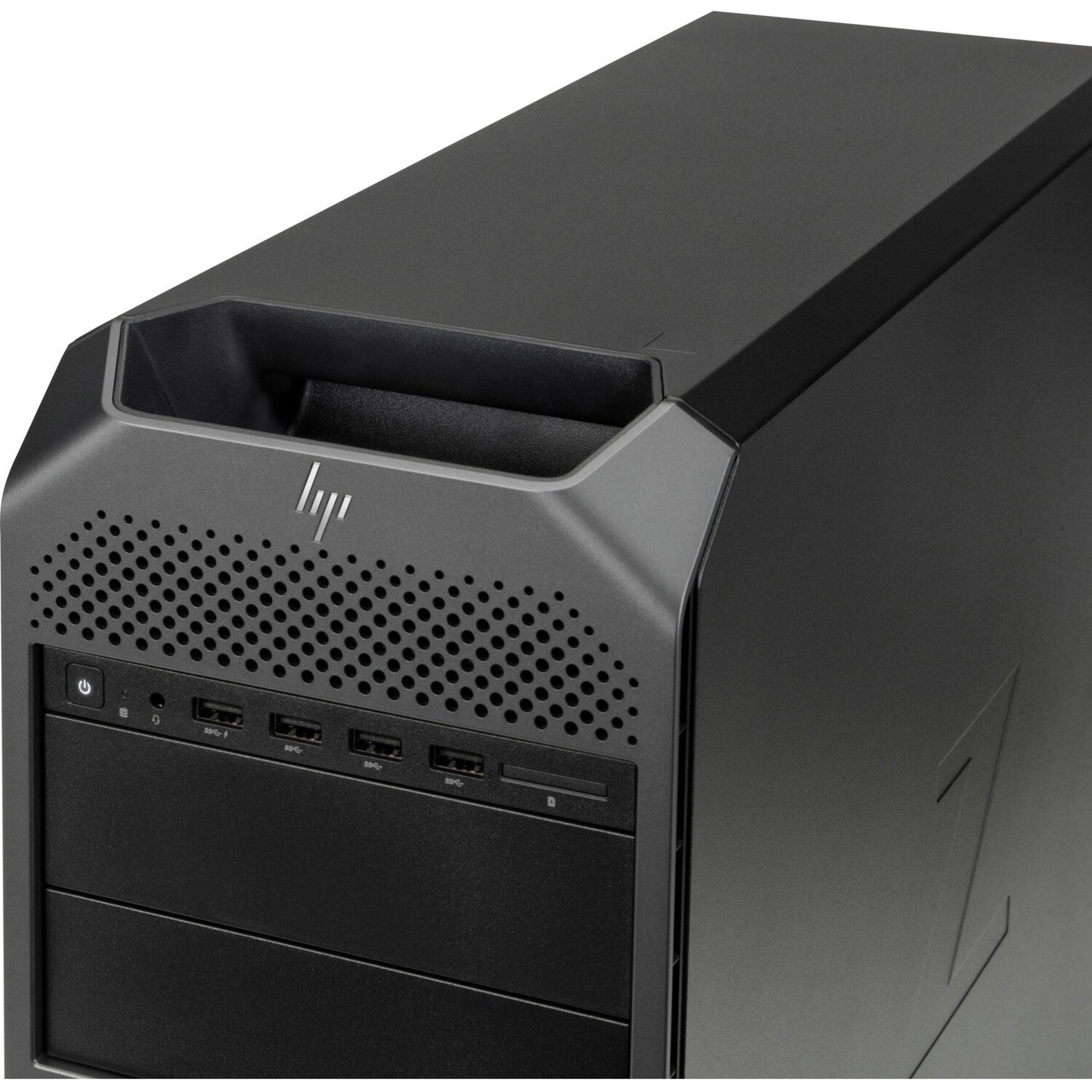 HP Z4 G4 Workstation - 1 Xeon W-2123 - 32 GB - 256 GB SSD - Mini-tower - Black - Serial ATA/600 Controller - 0, 1, 5, 10 RAID Levels - Intel Optane Memory Ready - Gigabit Ethernet — alternate image1