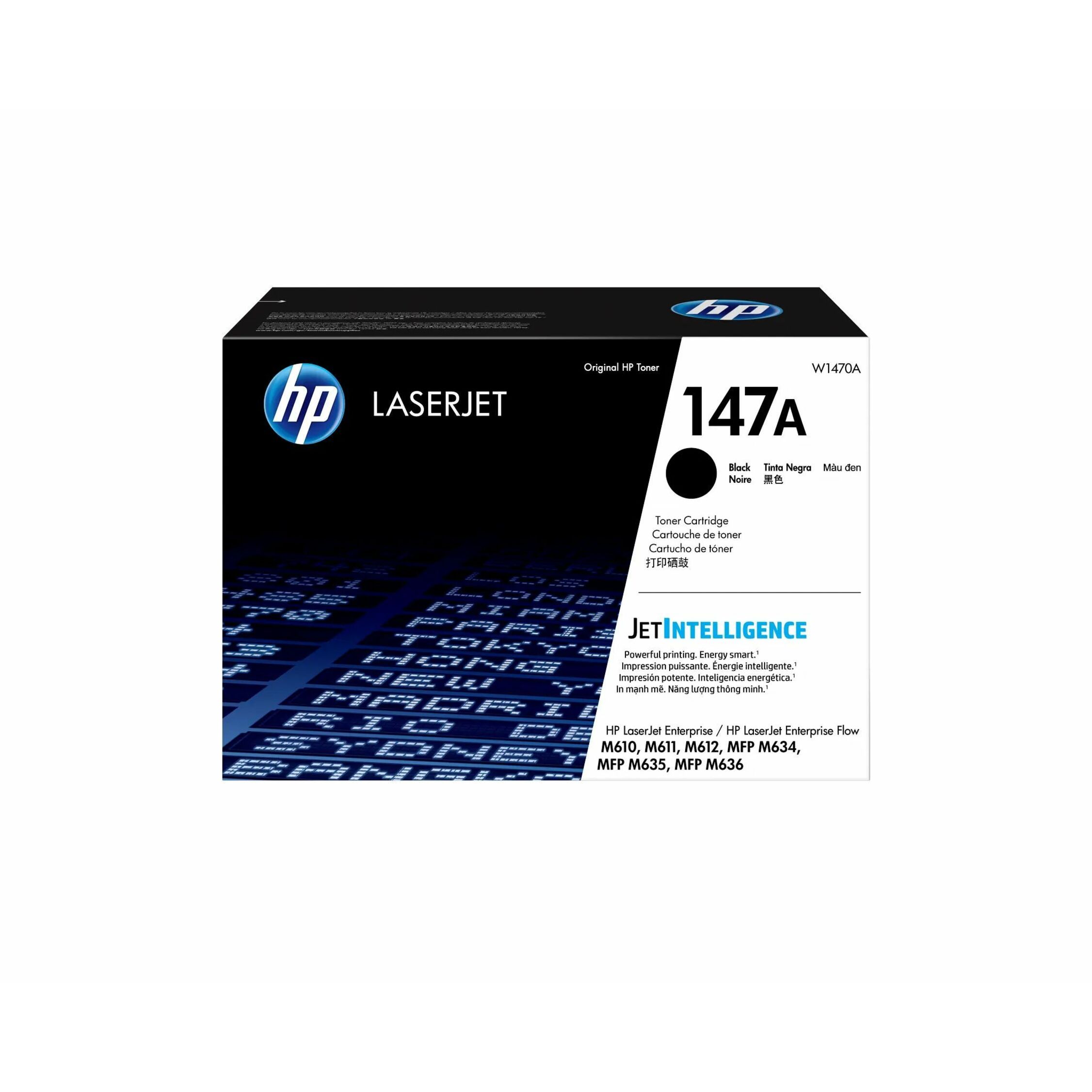 HP 147A Original Laser Toner Cartridge - Black - 1 Carton - 10500 Pages
