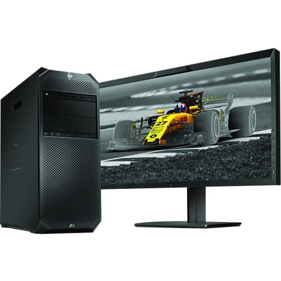 HP Z6 G4 Workstation - Xeon Silver 4114 - 64 GB - 512 GB SSD - Tower - Black - Serial ATA/600 Controller - 0, 1, 5, 10 RAID Levels - Intel Optane Memory Ready - Gigabit Ethernet — alternate image2
